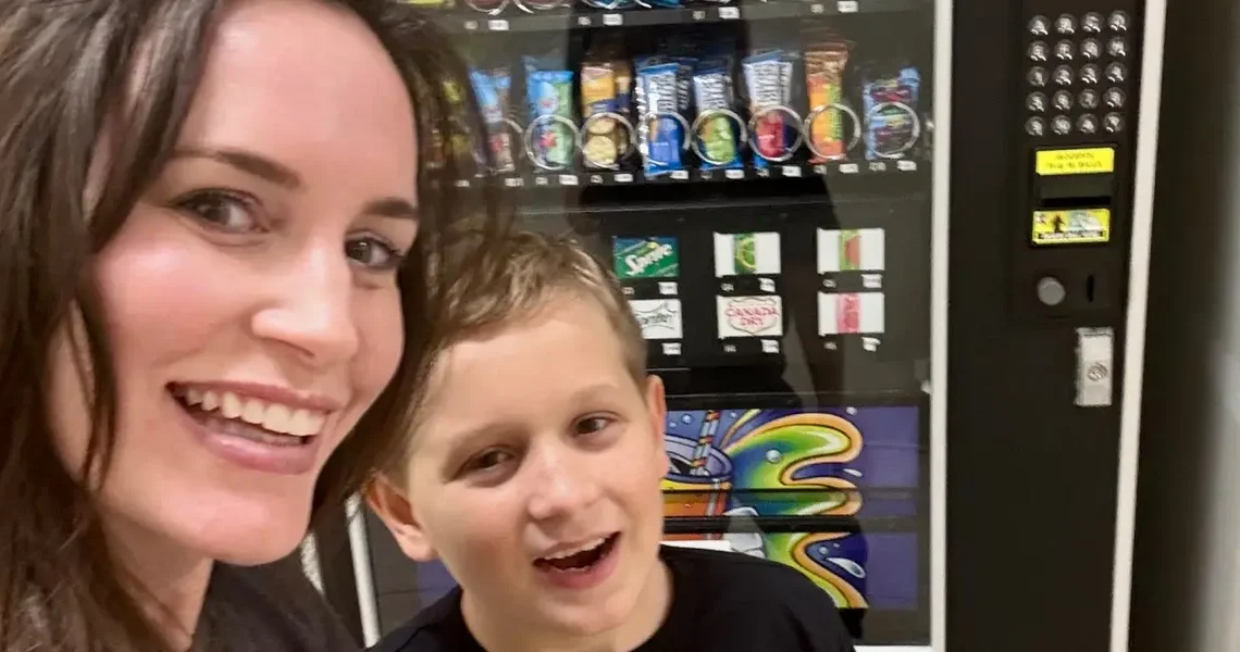 I co-own a vending machine business with my 10-year-old. He’s learning tough lessons.