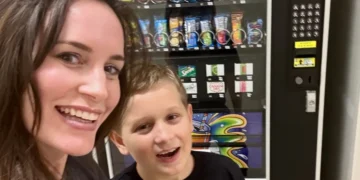I co-own a vending machine business with my 10-year-old. He’s learning tough lessons.