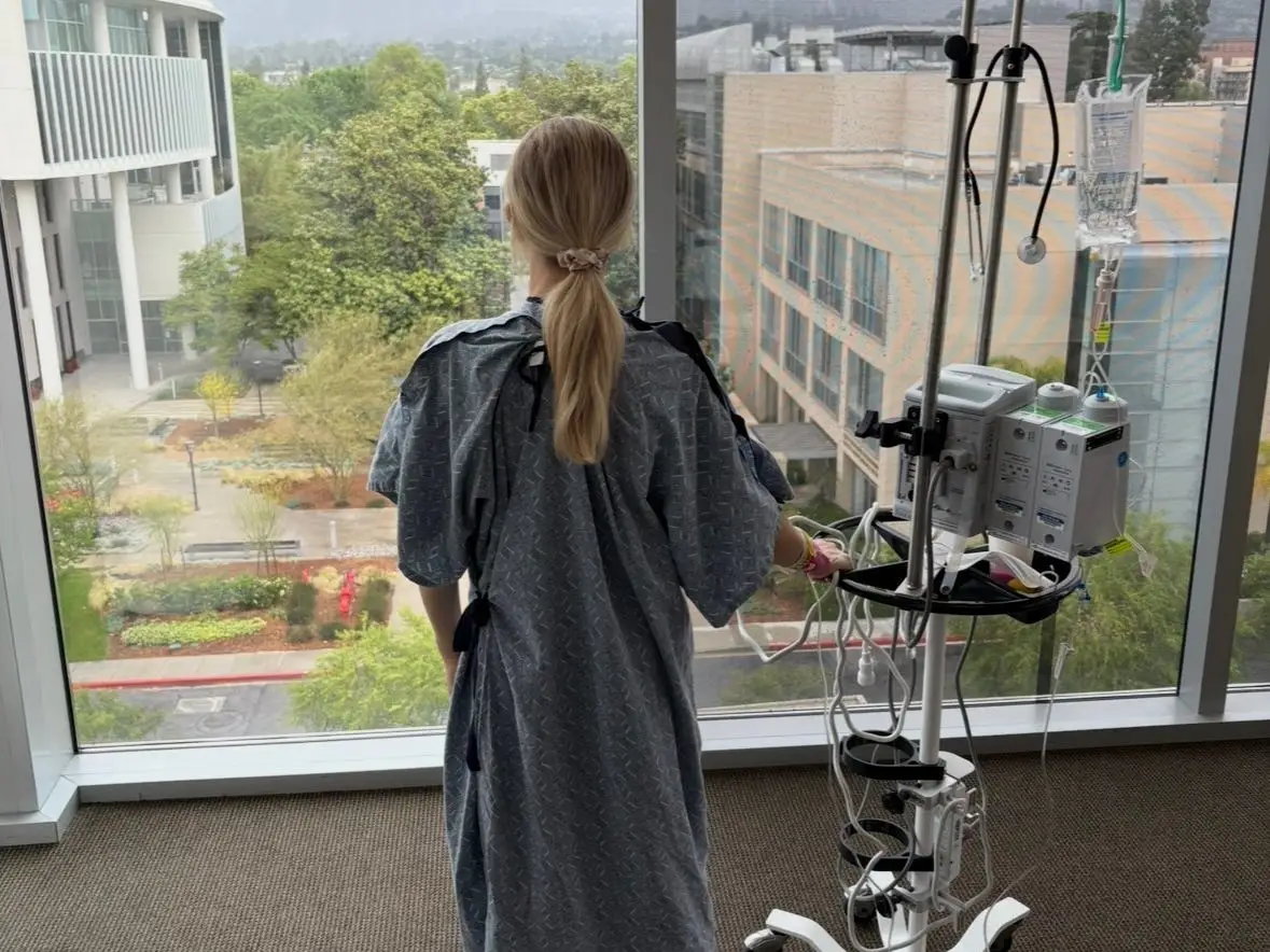 Gabby Zappia in cancer treatment