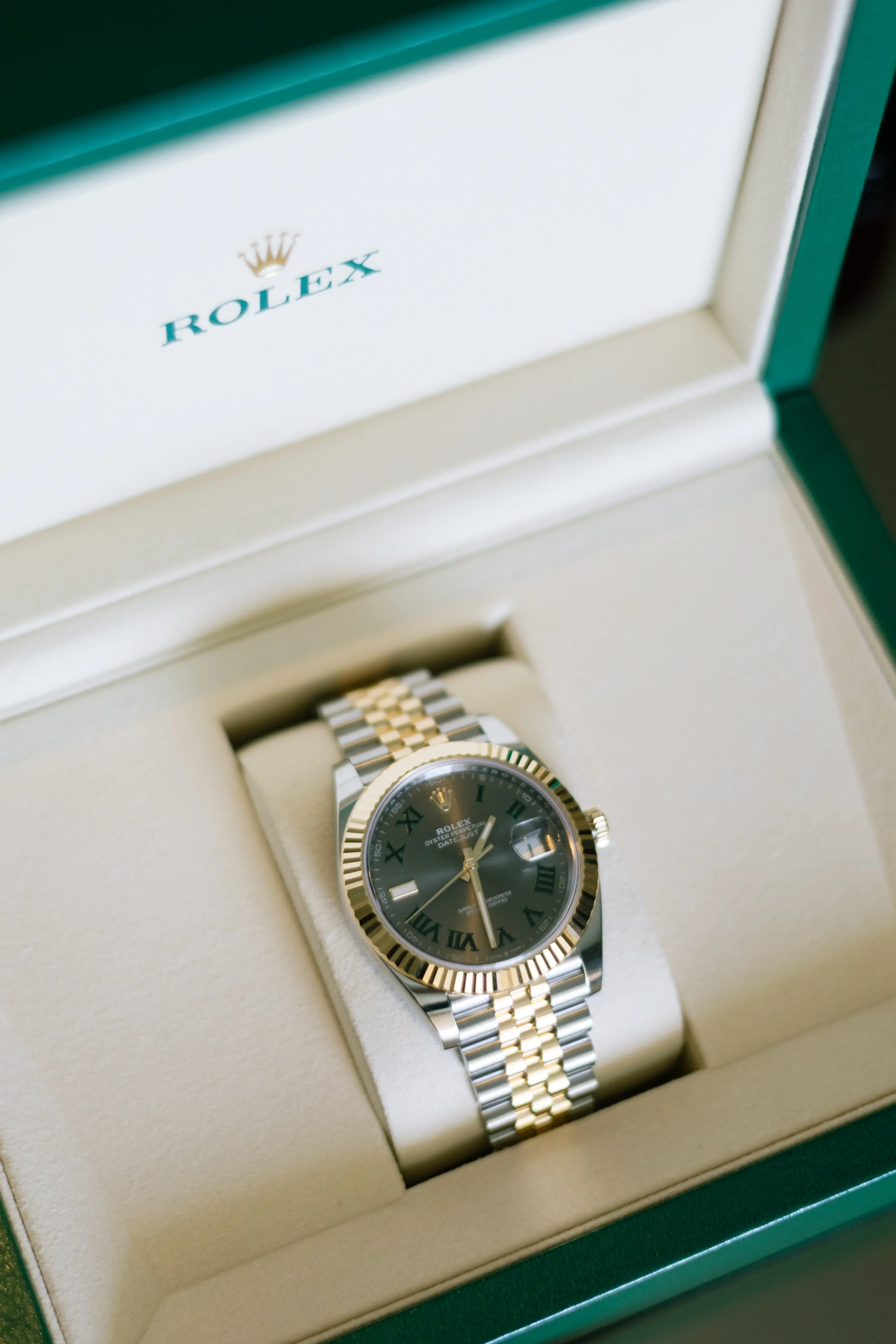 Christopher Kopinski's Rolex from his wife.