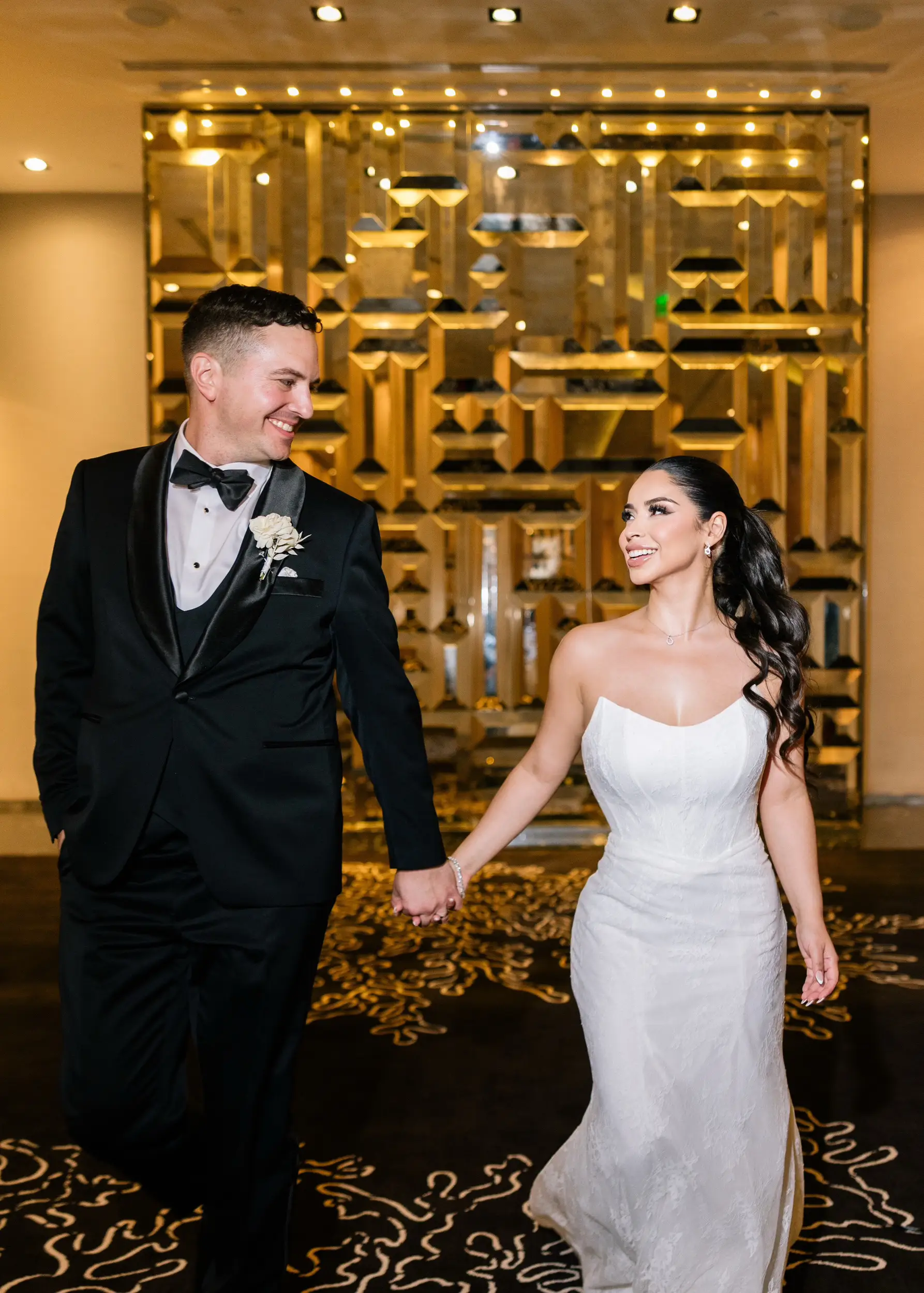 Christopher Kopinski and Bry Kopinski on their wedding day.