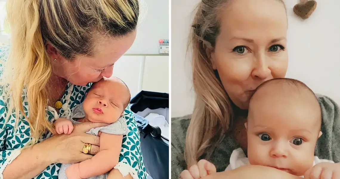 I got pregnant when I was 53, and my husband was 57. People assume we are our son’s grandparents.
