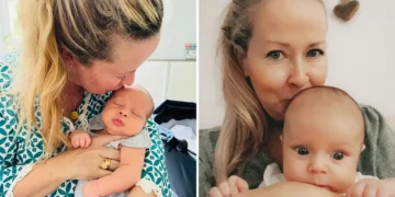 I got pregnant when I was 53, and my husband was 57. People assume we are our son’s grandparents.