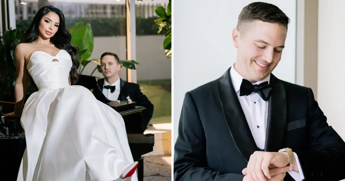 A woman tracked down her husband’s dream Rolex to surprise him with it on their wedding day