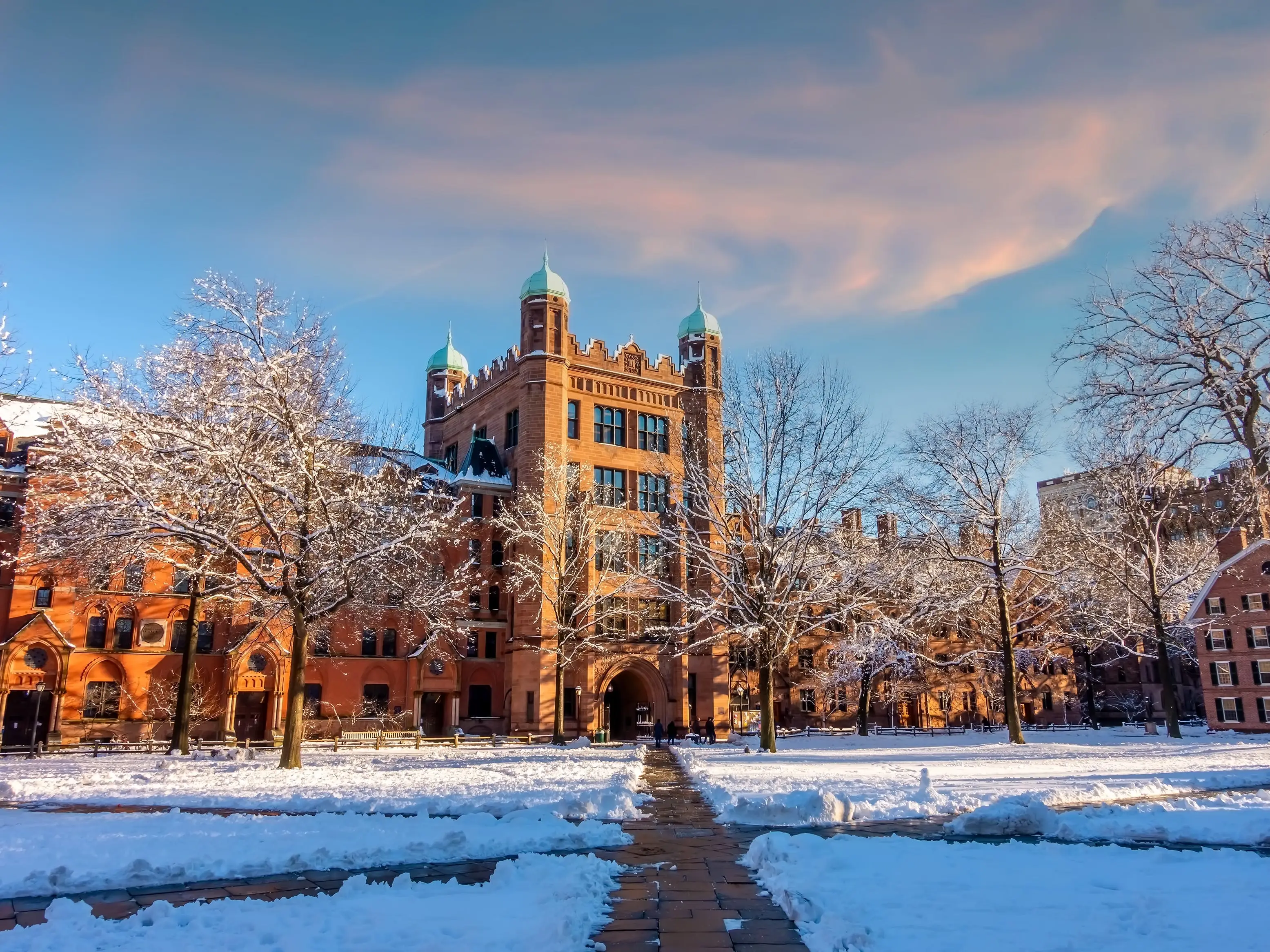Yale University campus historic