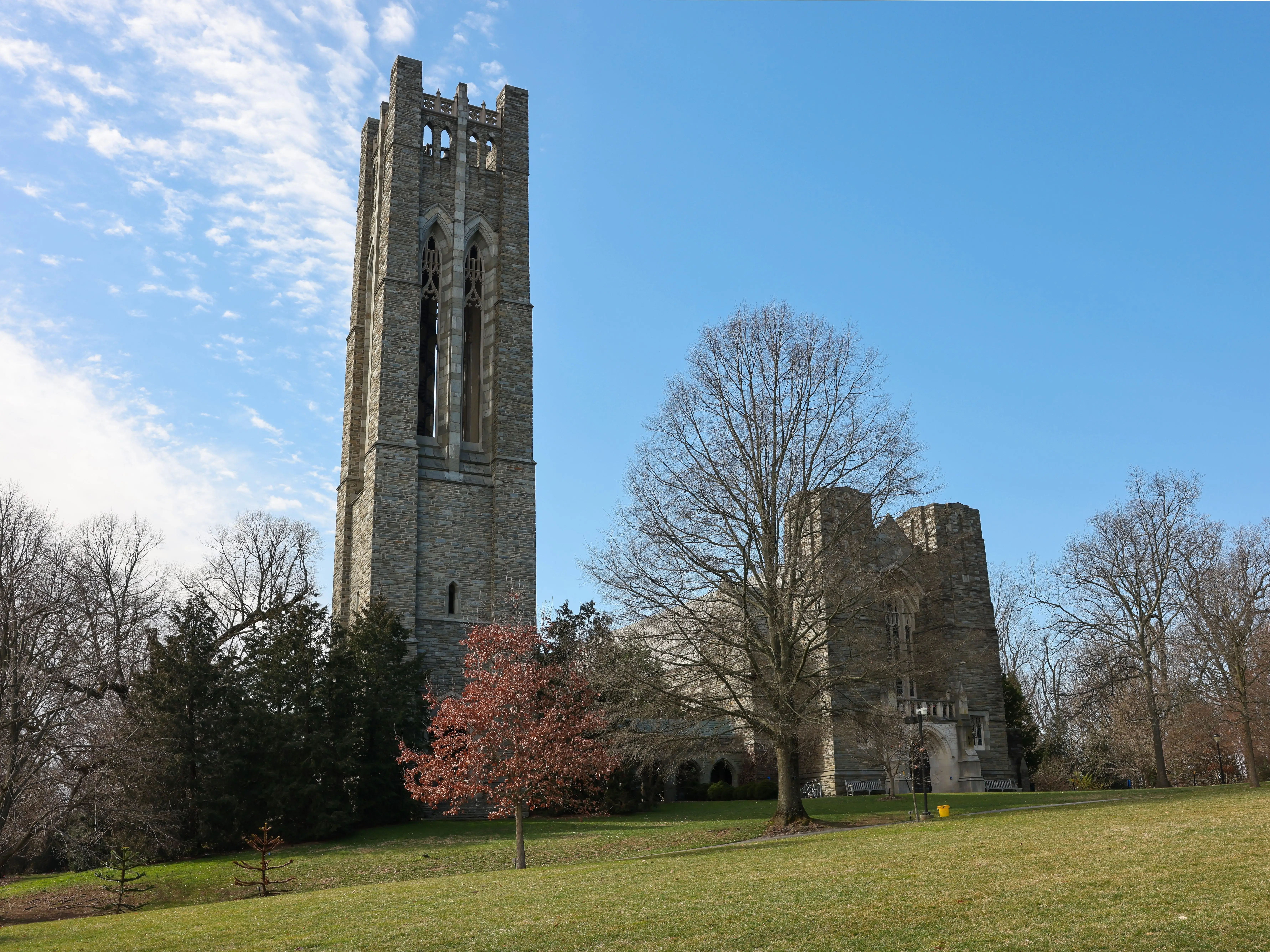 Clothier Memorial Hall on the campus of Swarthmore College near Philadelphia, Pennsylvania