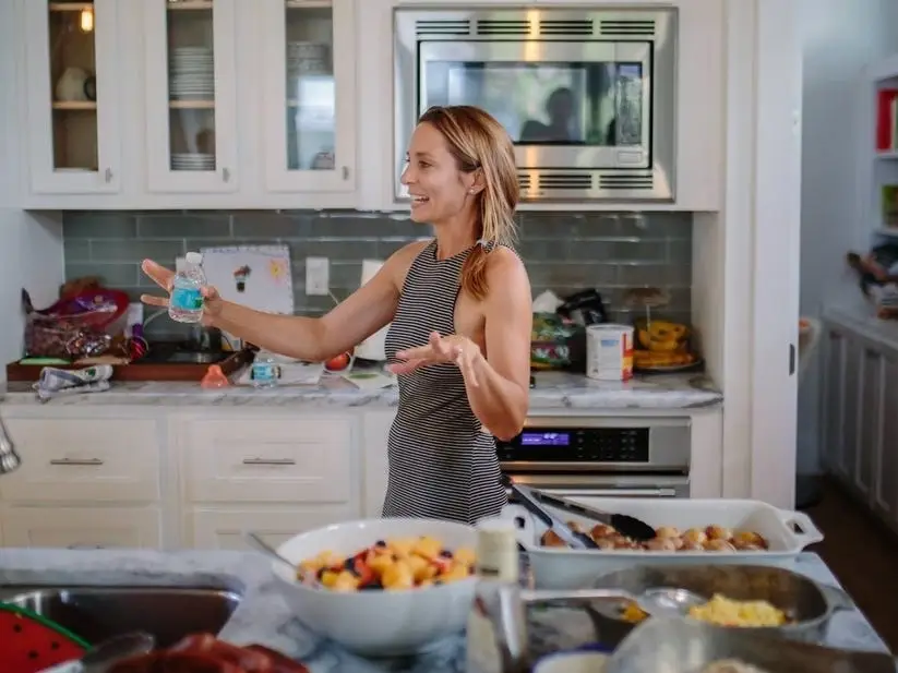Emily McCarthy cooking