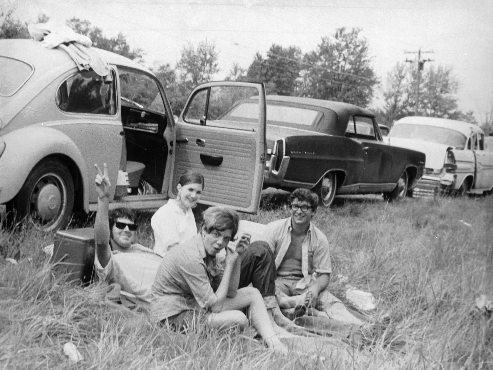 friends woodstock music festival