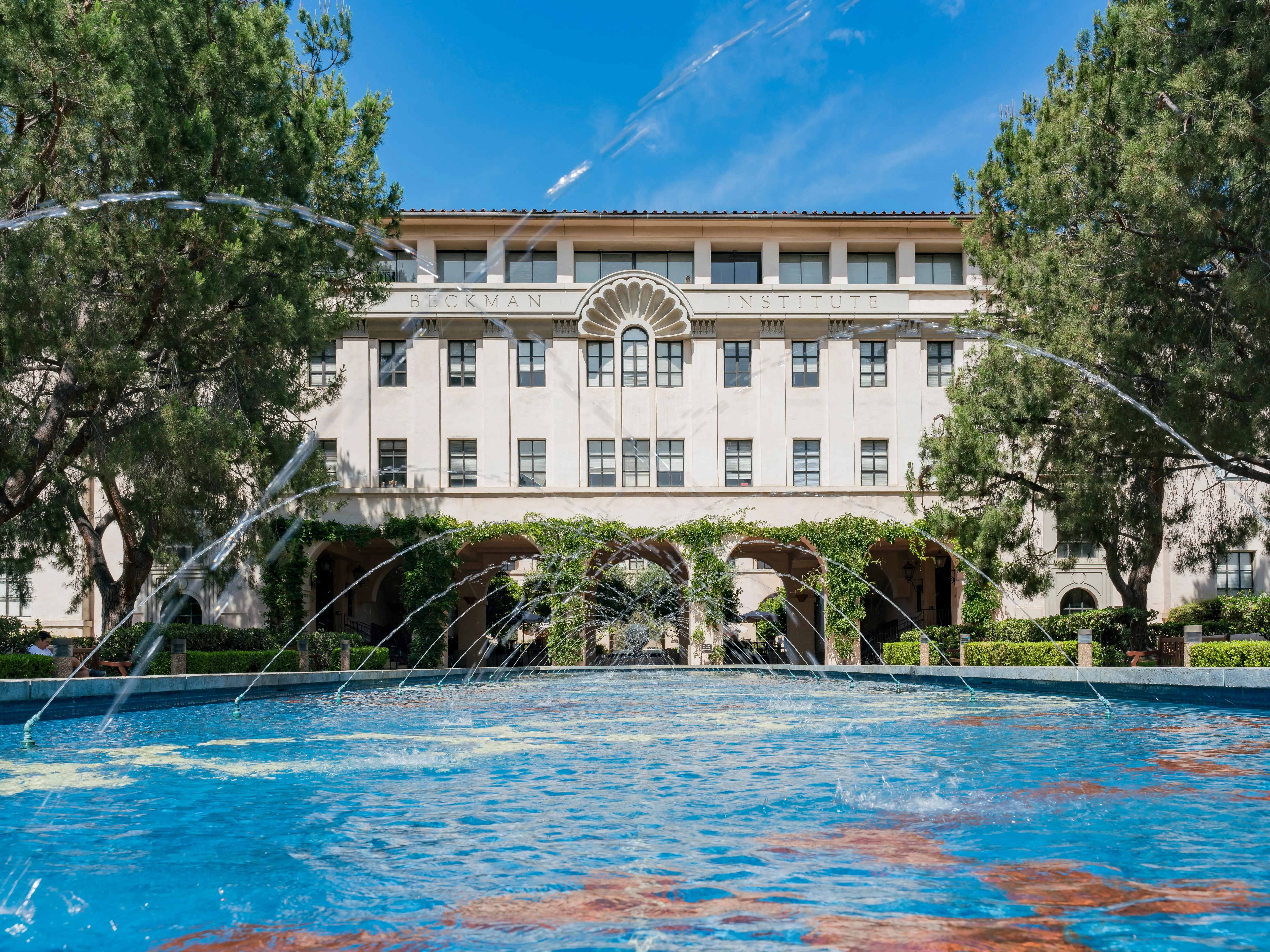 Los Angeles, JUL 21: Exterior view of the Beckman Institute in Caltech on JUL 21, 2018 at Los Angeles, California