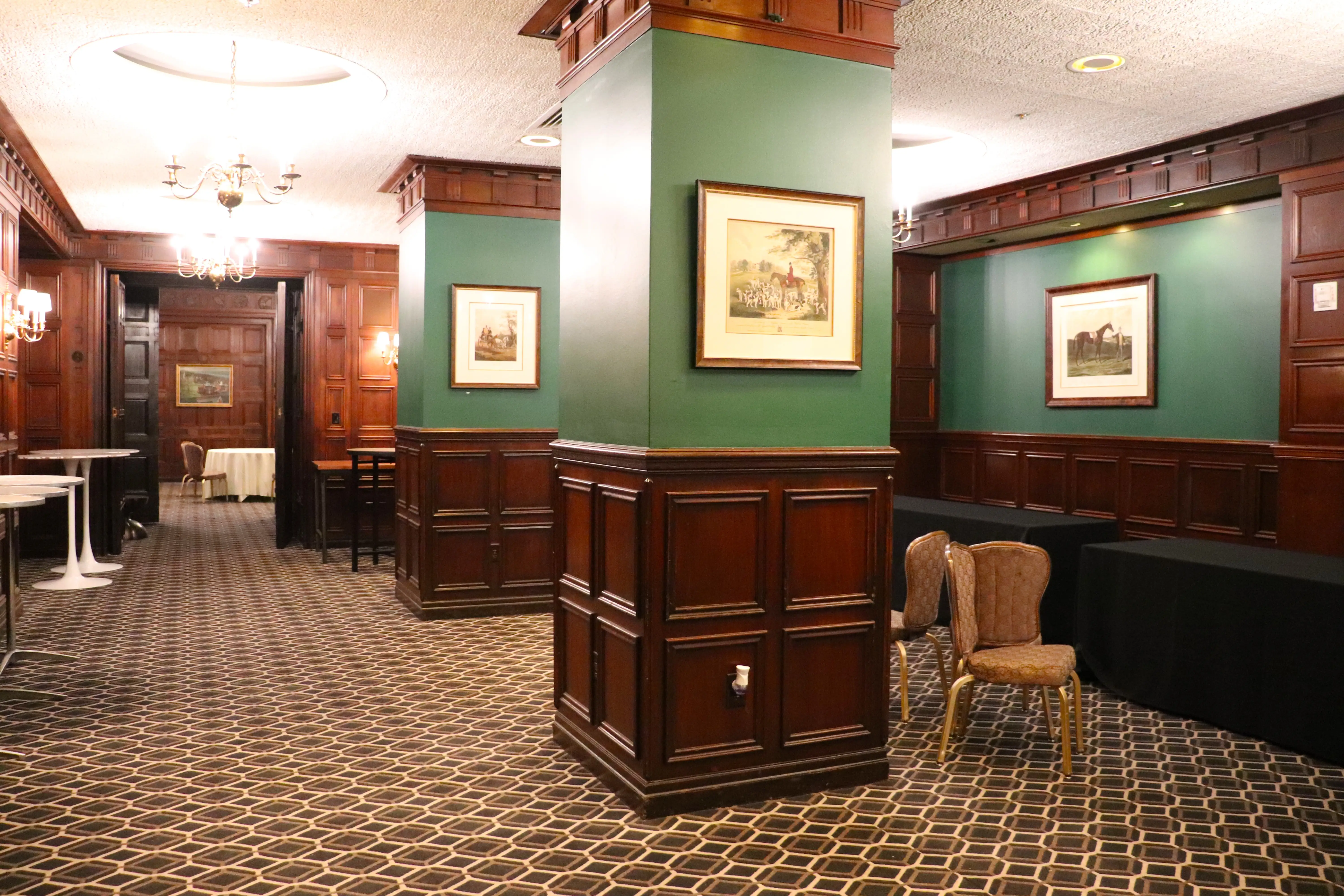 The Brandywine Room at Hotel Du Pont.