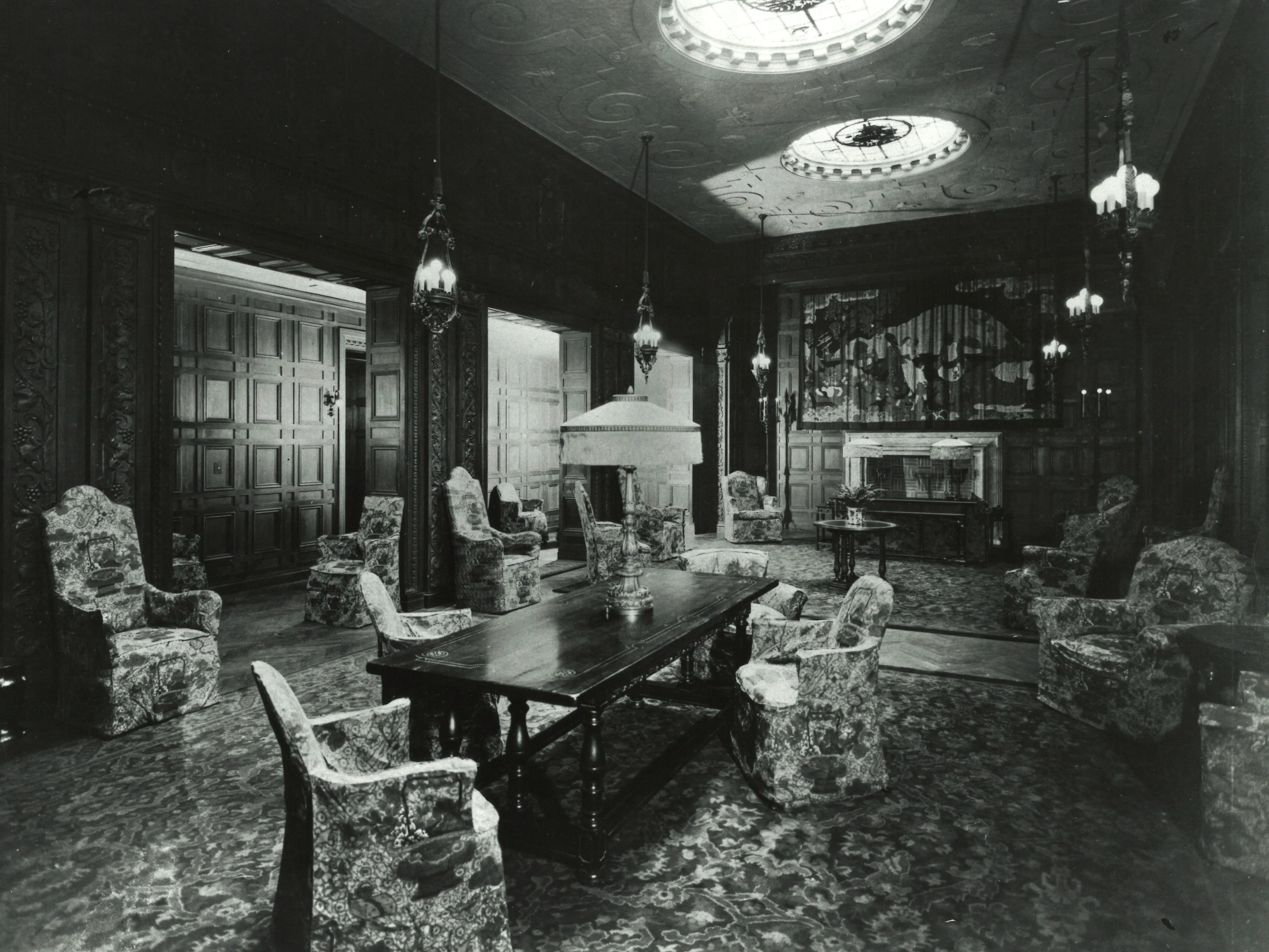 The Club Room, now known as the Christina Room.