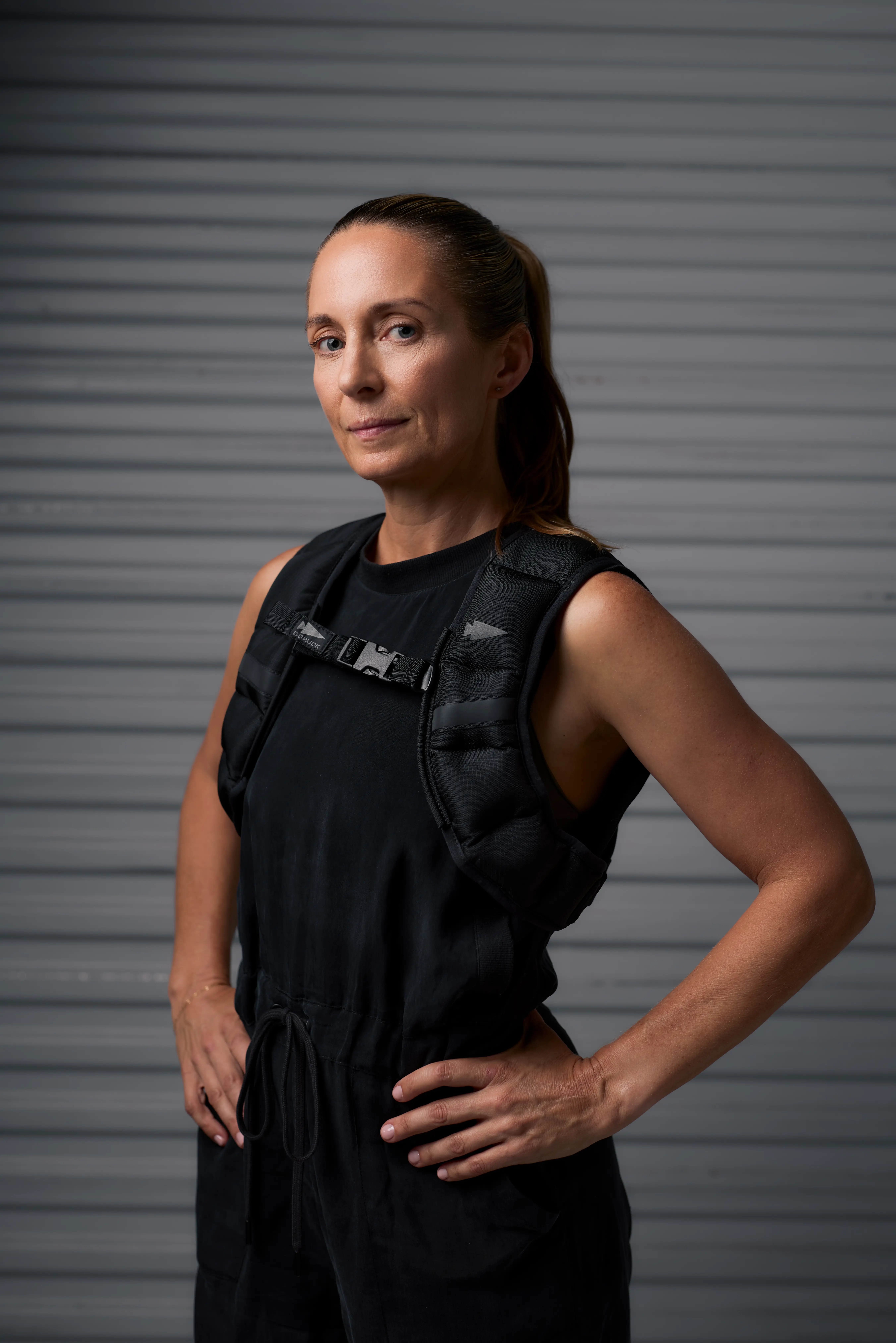 Emily McCarthy wearing GORUCK