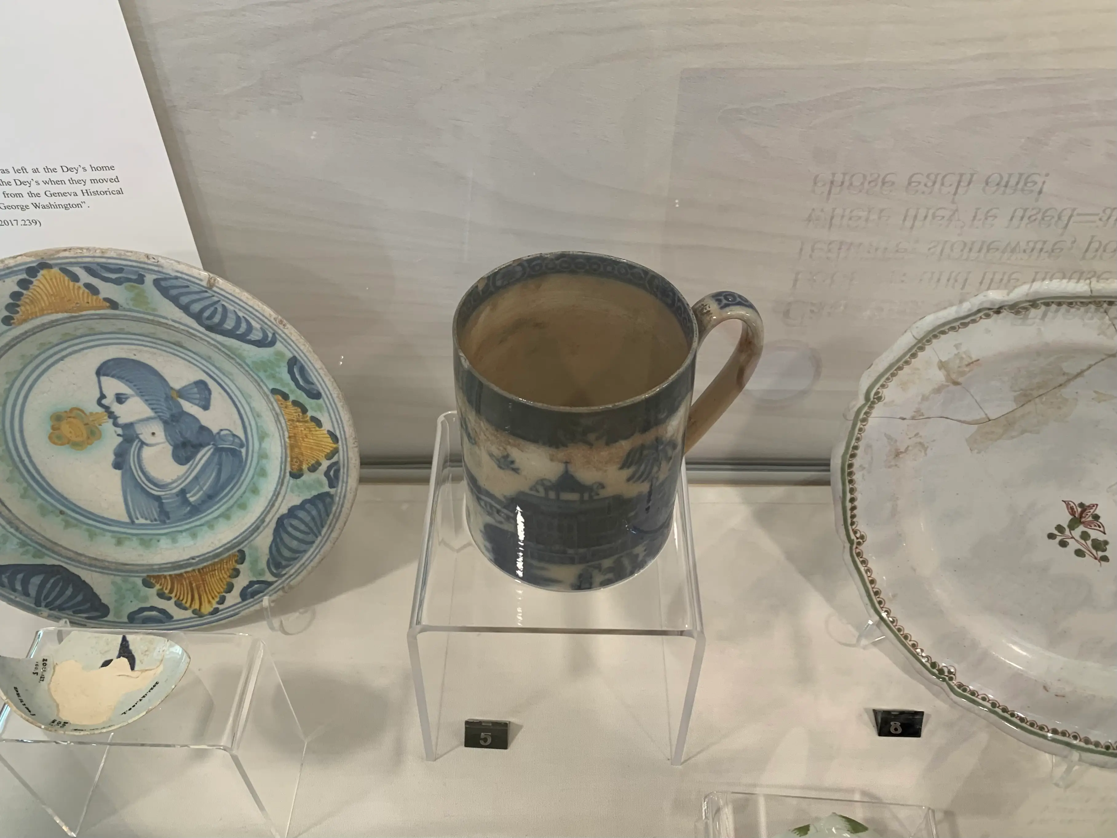 George Washington's shaving mug