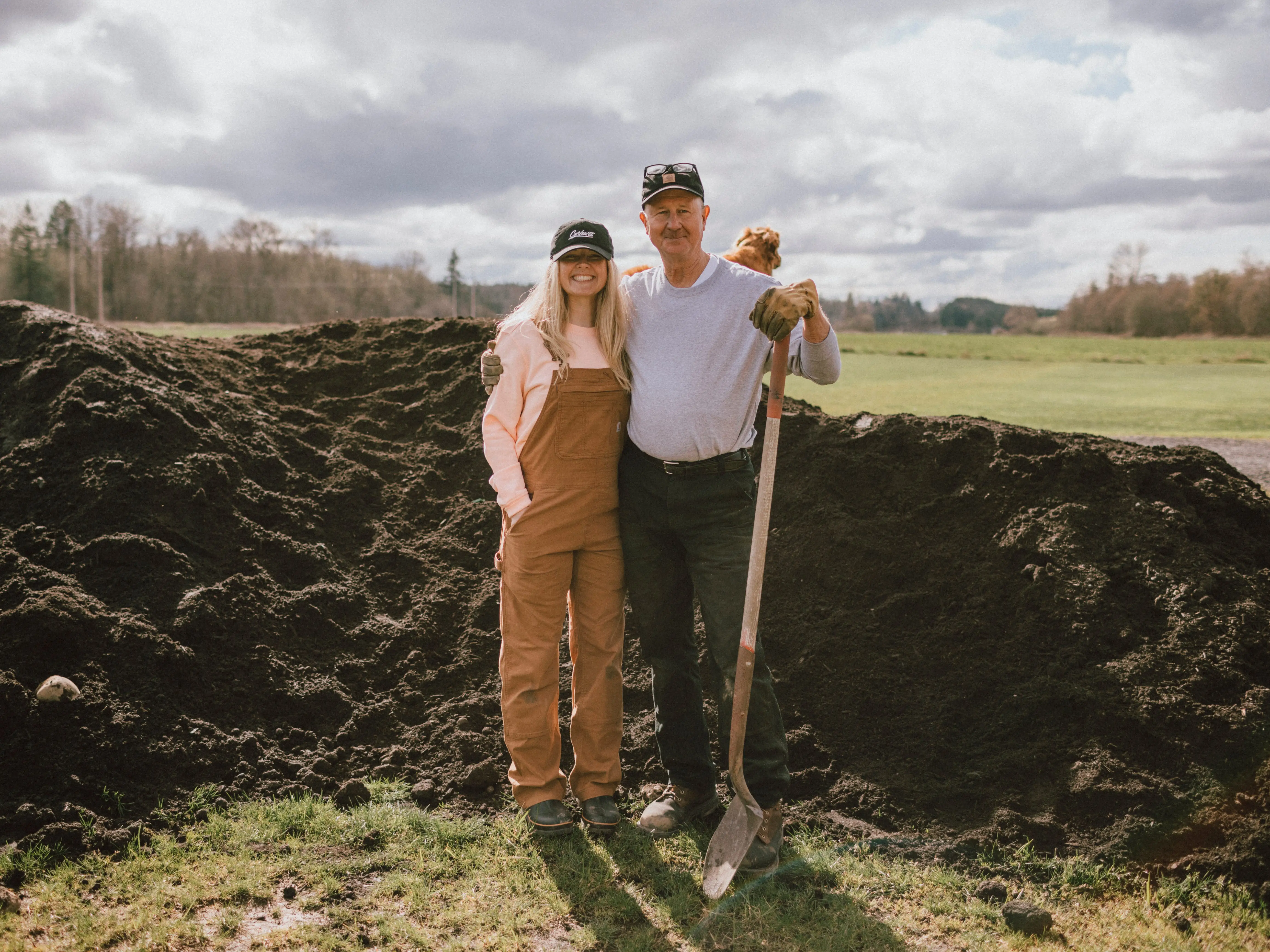 Bo Petterson and his daughter