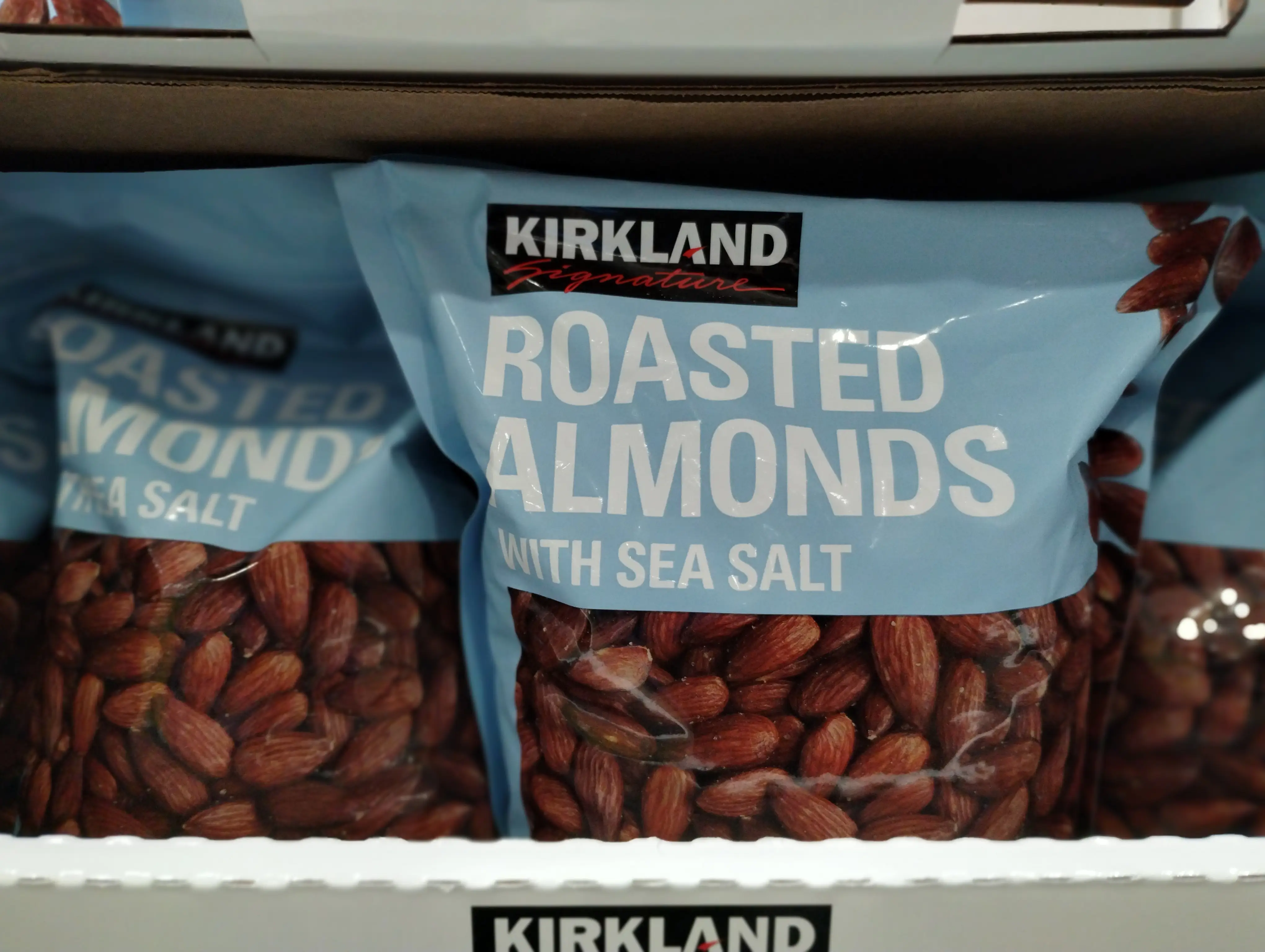 Kirkland Signature roasted almonds
