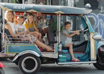 We moved from Kansas City to Thailand with 3 kids. We spend less time rushing and more time together.