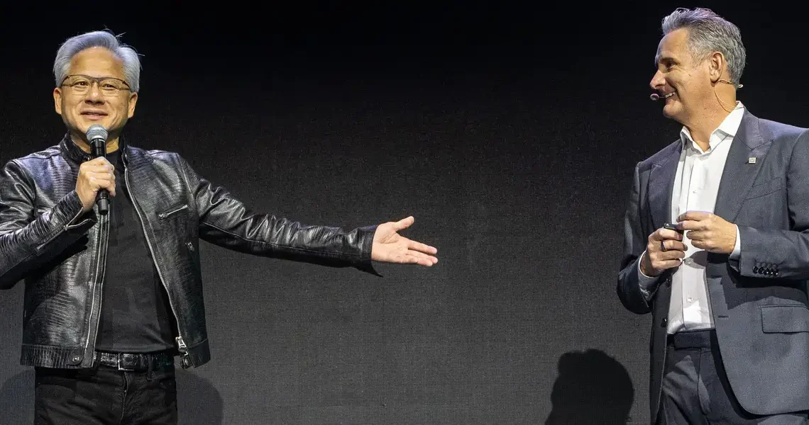 Jensen Huang called a California chipmaker the ‘next trillion-dollar company,’ and its shares spiked 20%