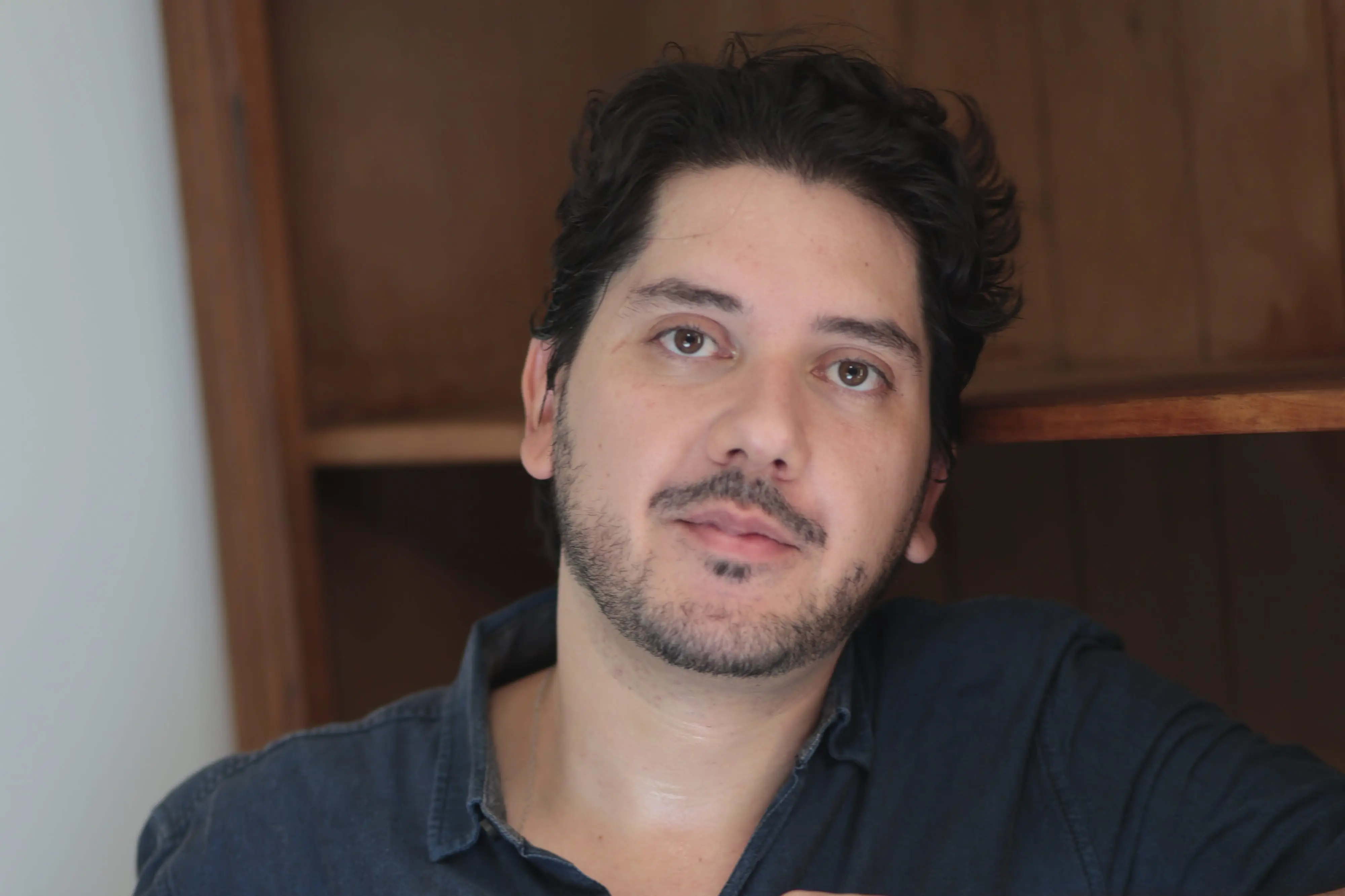 Rafa Maximo wearing a dark blue shirt