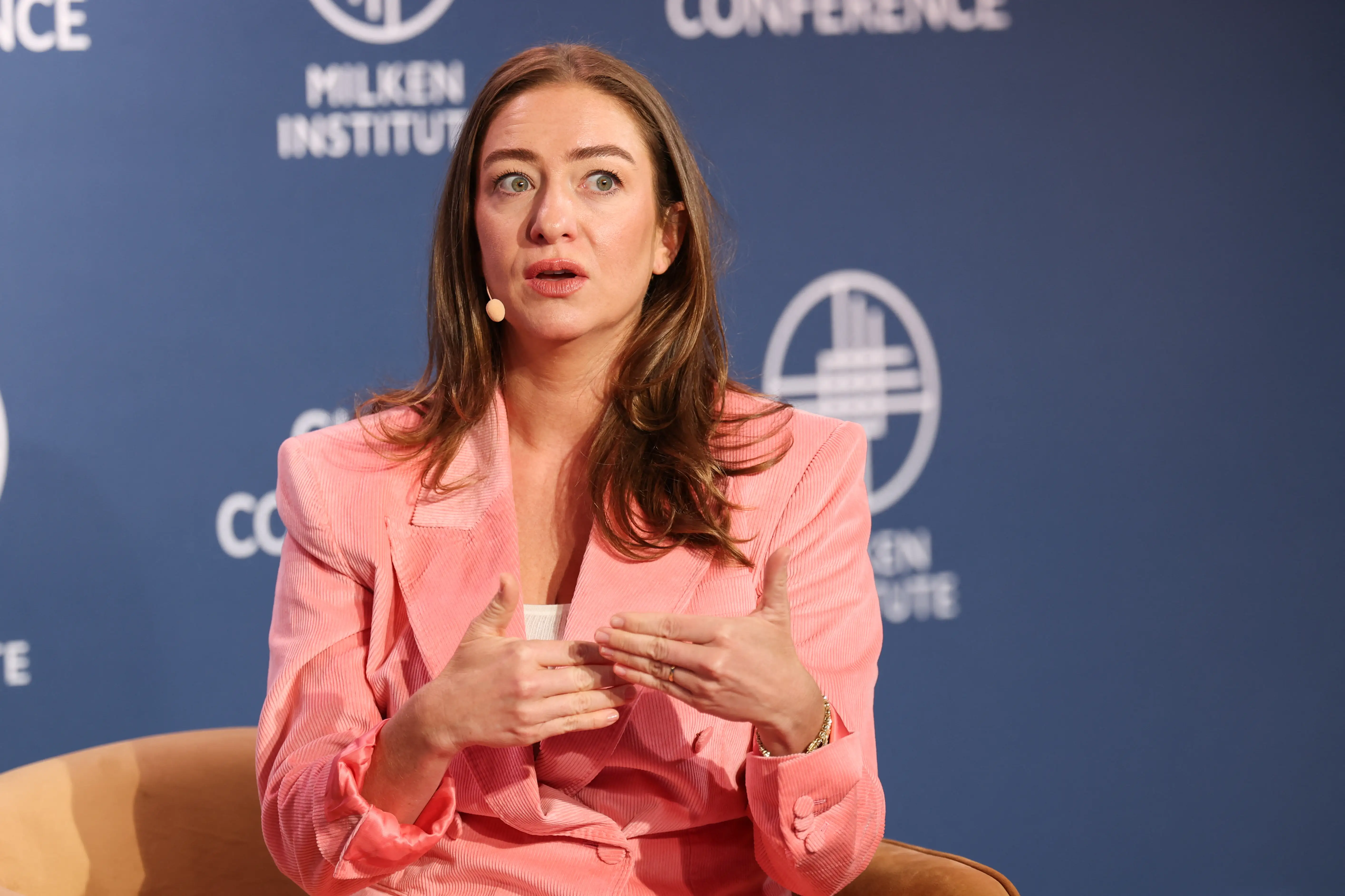 Bumble CEO Whitney Wolfe Herd is pictured.