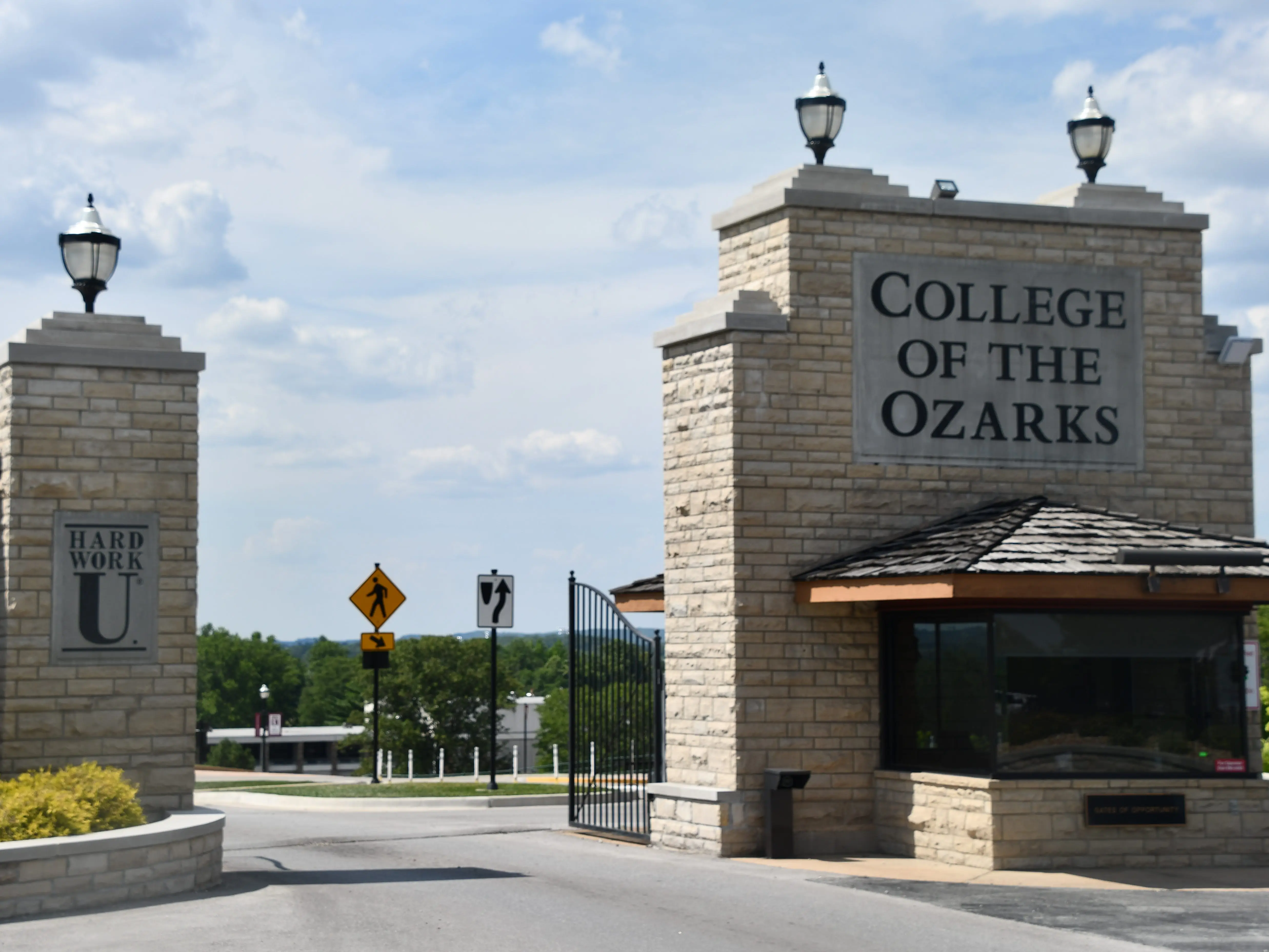 HOLLISTER MO - JUL 3: College of the Ozarks in Hollister, Missouri, as seen on July 3, 2023.