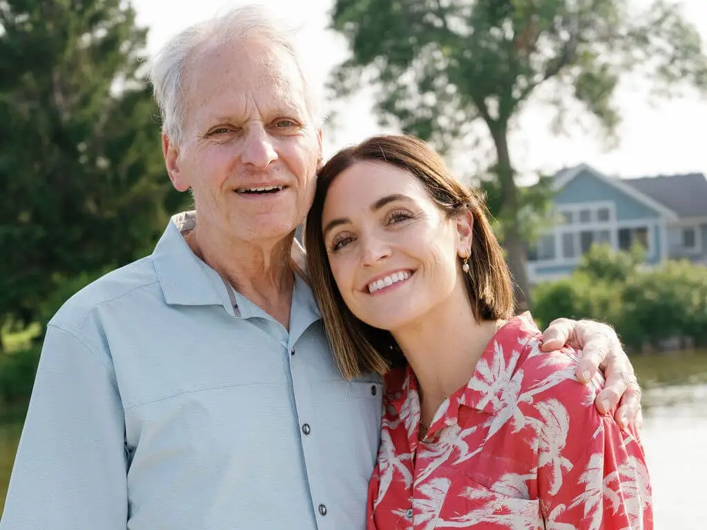 Dad and daughter photo