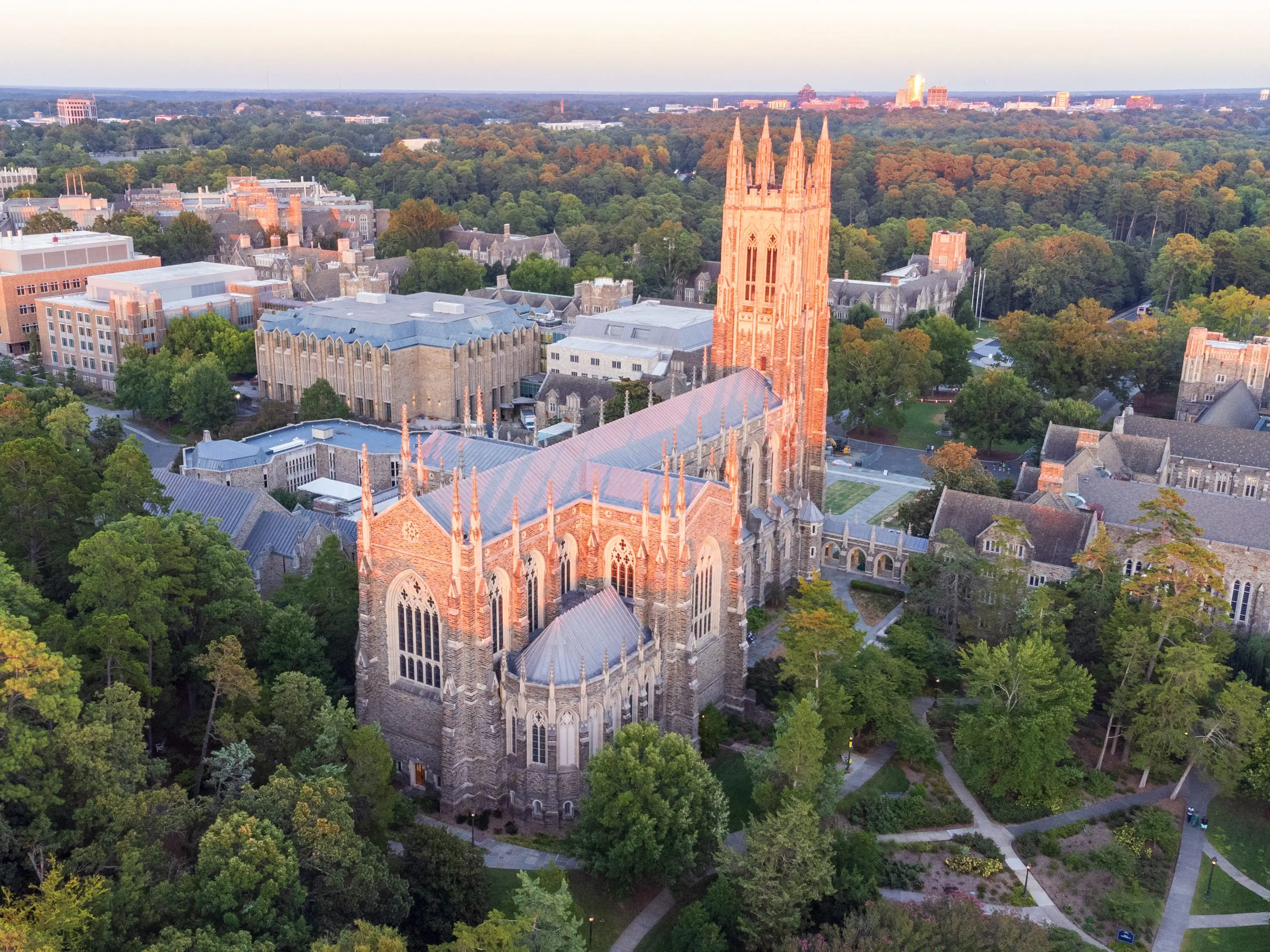 Duke University Chapel is a chapel located at the center of the campus of Duke University