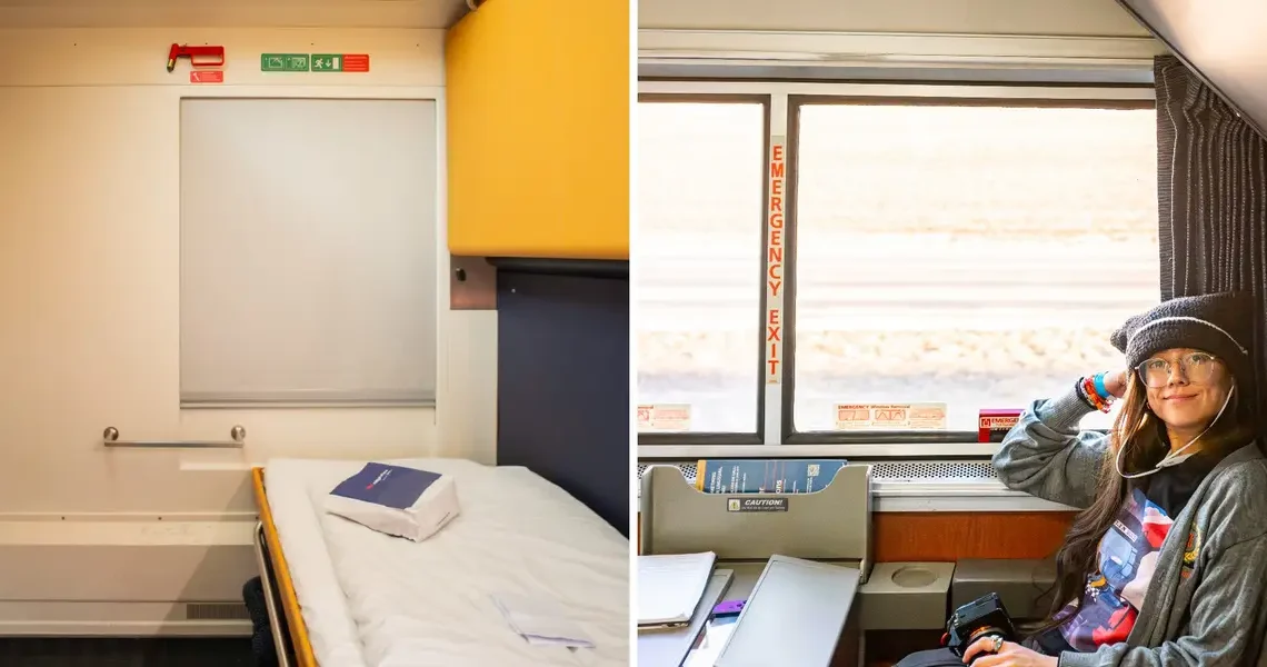 I slept in private rooms on overnight trains in the US and Europe. The experiences were completely different, but I’d book both again.