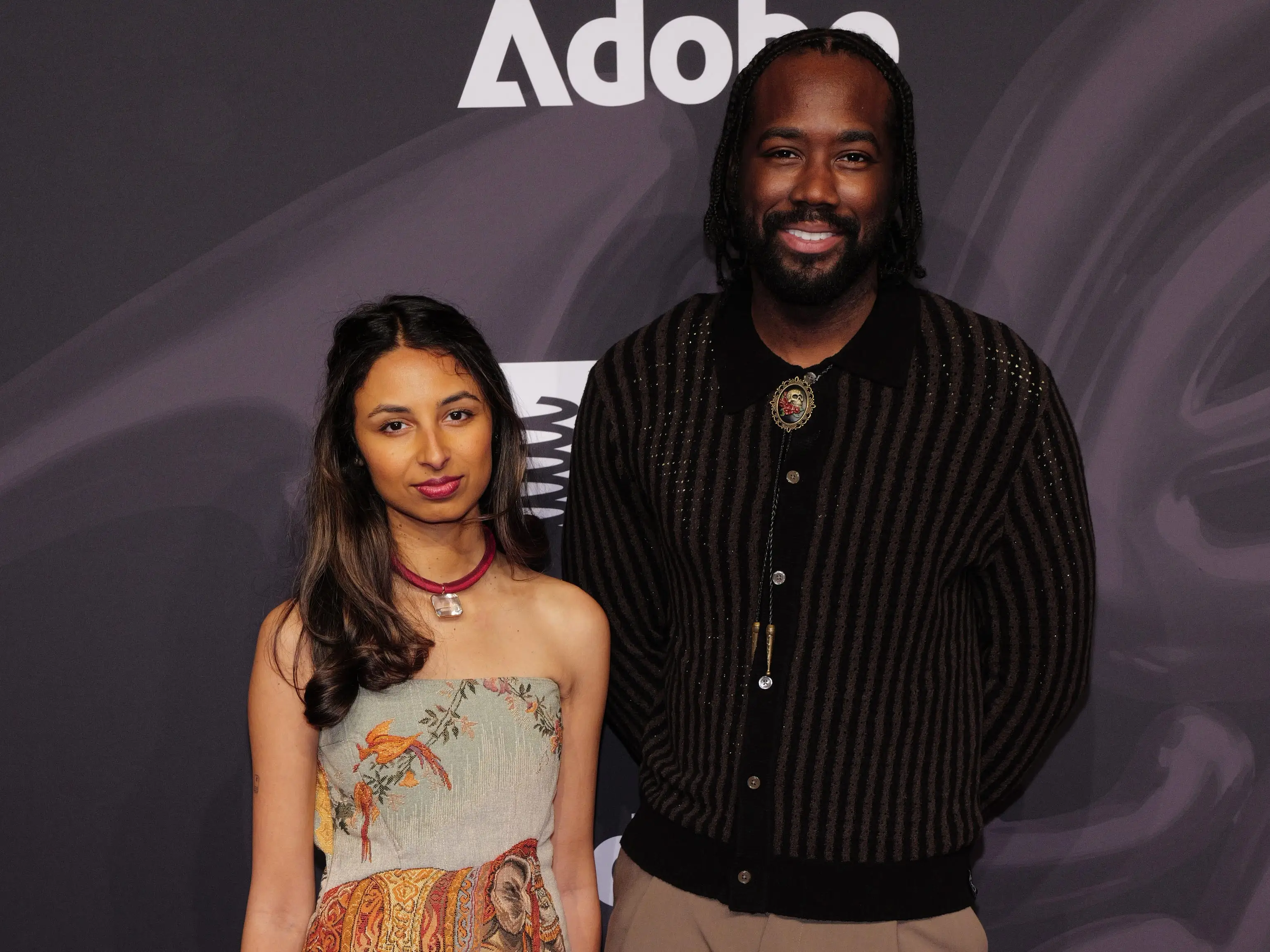 NEW YORK, NEW YORK - MAY 11: (L-R) Pooja Tripathi and Darryl Gene Daughtry Jr. attend the 30th Annual Webby Awards at Cipriani Wall Street on May 11, 2026 in New York City. (Photo by Craig Barritt/Getty Images for The Webby Awards)