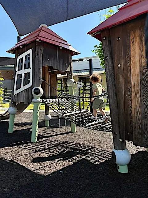 The author's son at the park.