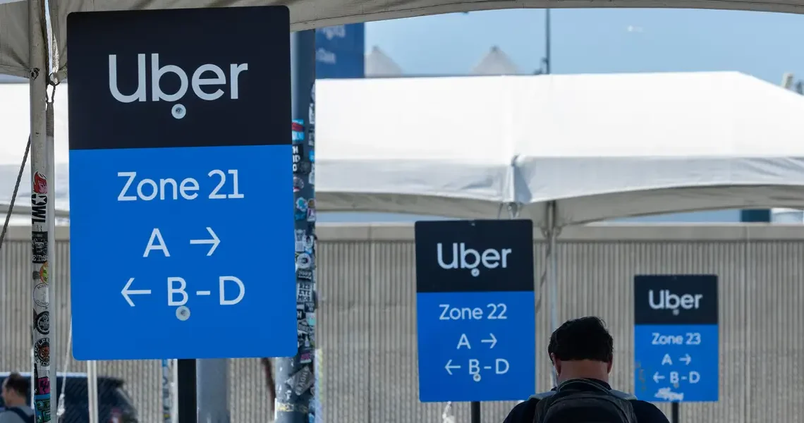 Uber is recruiting fewer drivers in cities with self-driving taxis, CEO Dara Khosrowshahi says