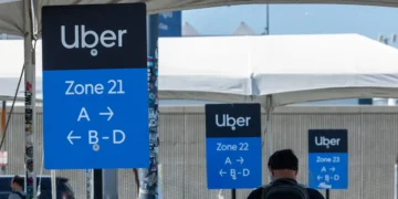 Uber is recruiting fewer drivers in cities with self-driving taxis, CEO Dara Khosrowshahi says