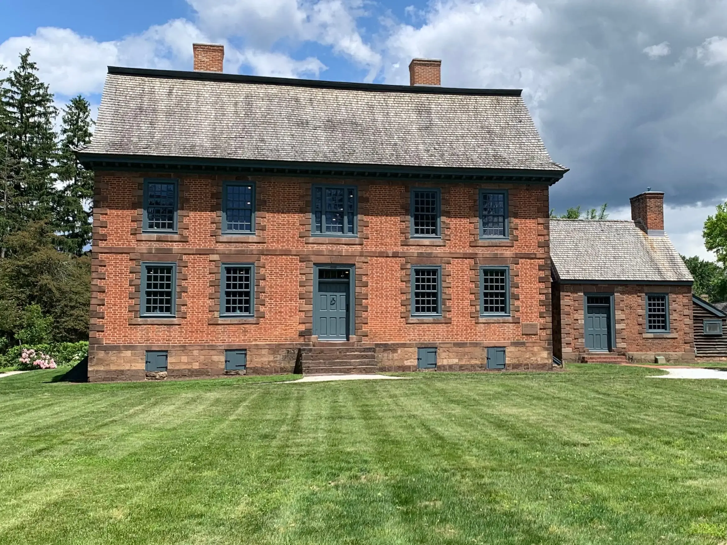 Exterior of the Dey Mansion