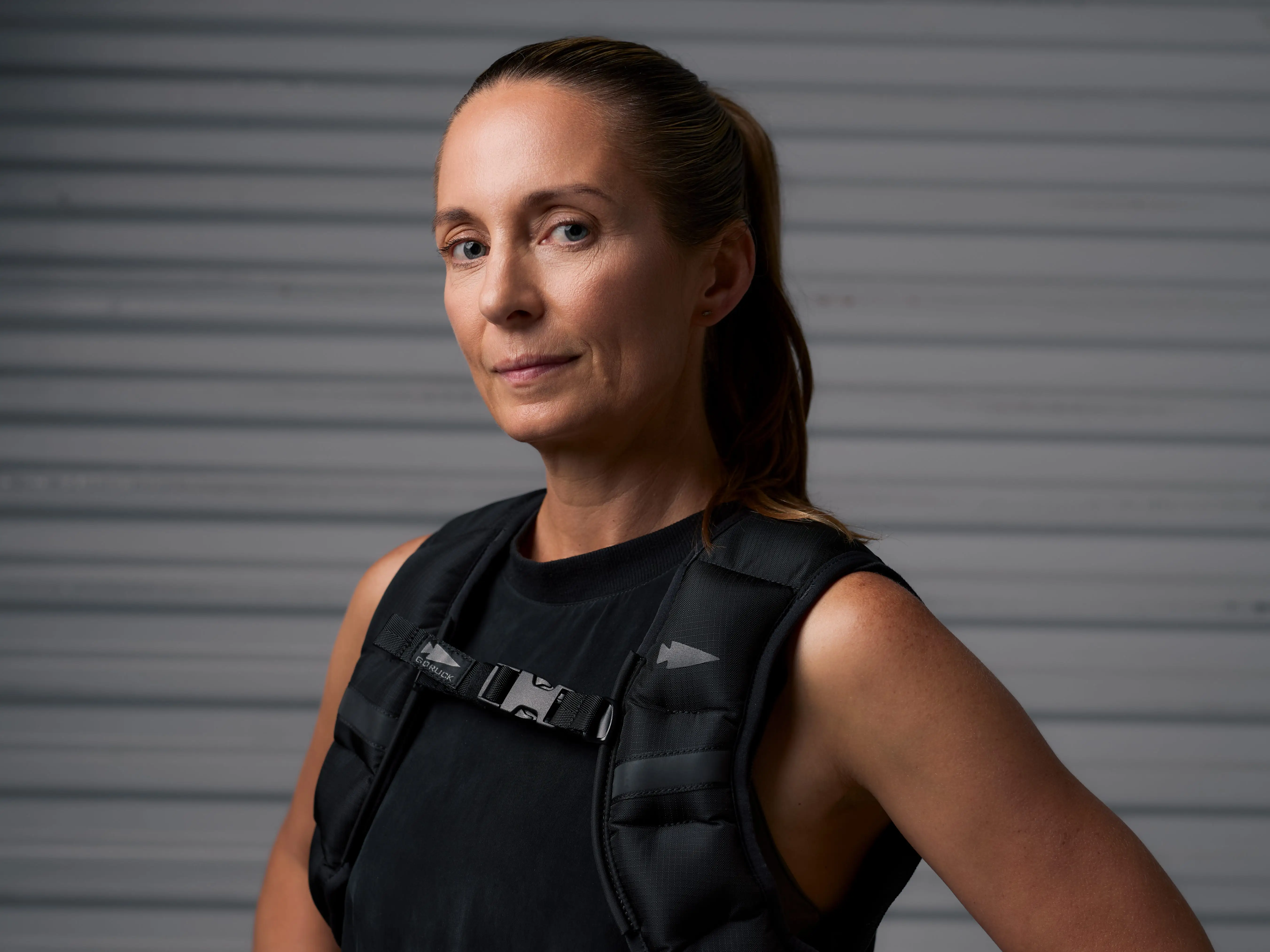 Emily McCarthy wearing GORUCK