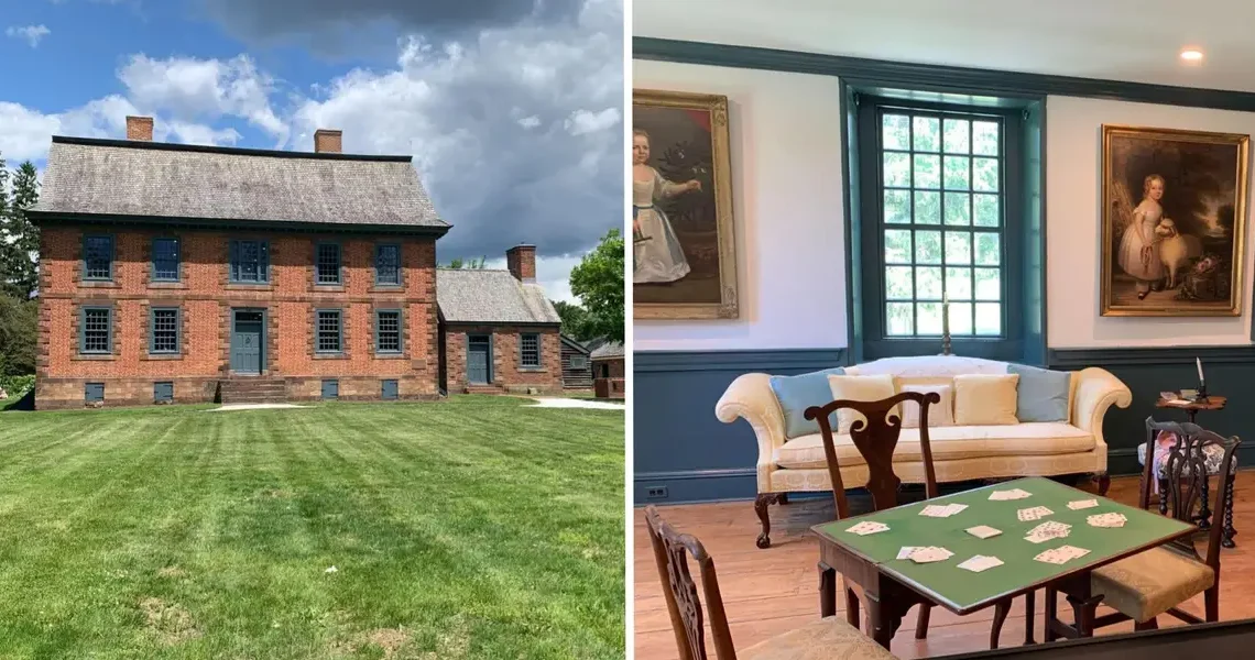 A New Jersey mansion served as George Washington’s headquarters during the Revolutionary War. Take a look inside.