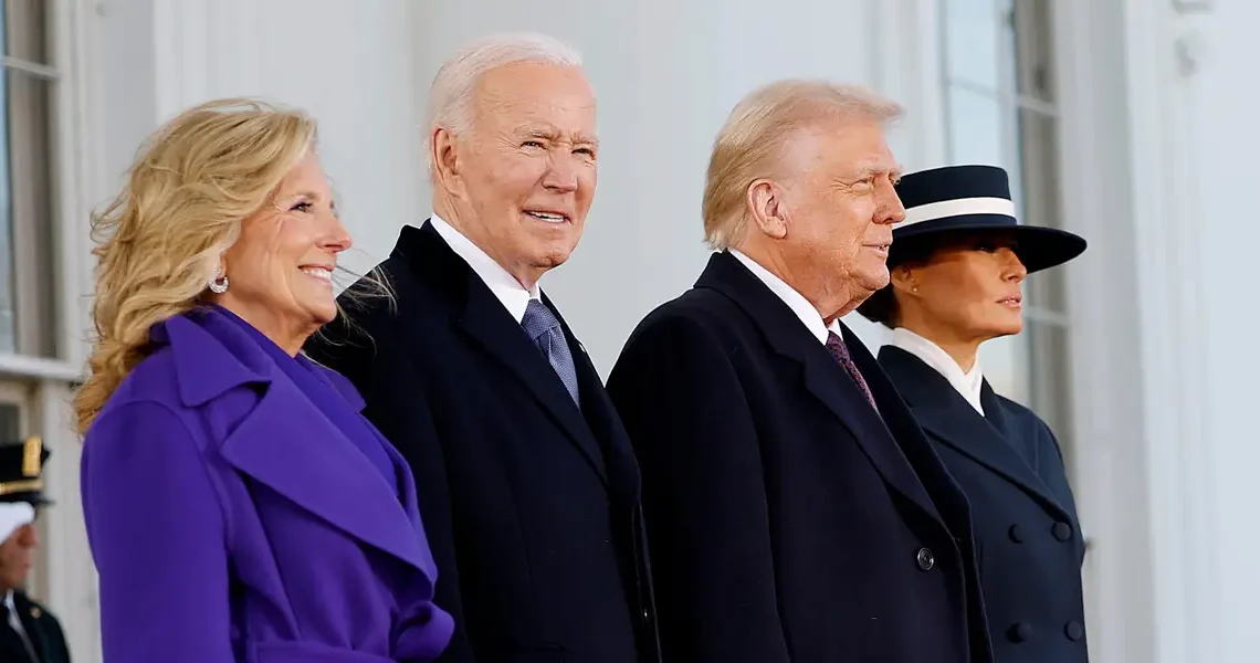 Jill Biden says Melania Trump ‘kept trying to switch the topic to the weather’ during their ‘frosty’ Inauguration Day car ride