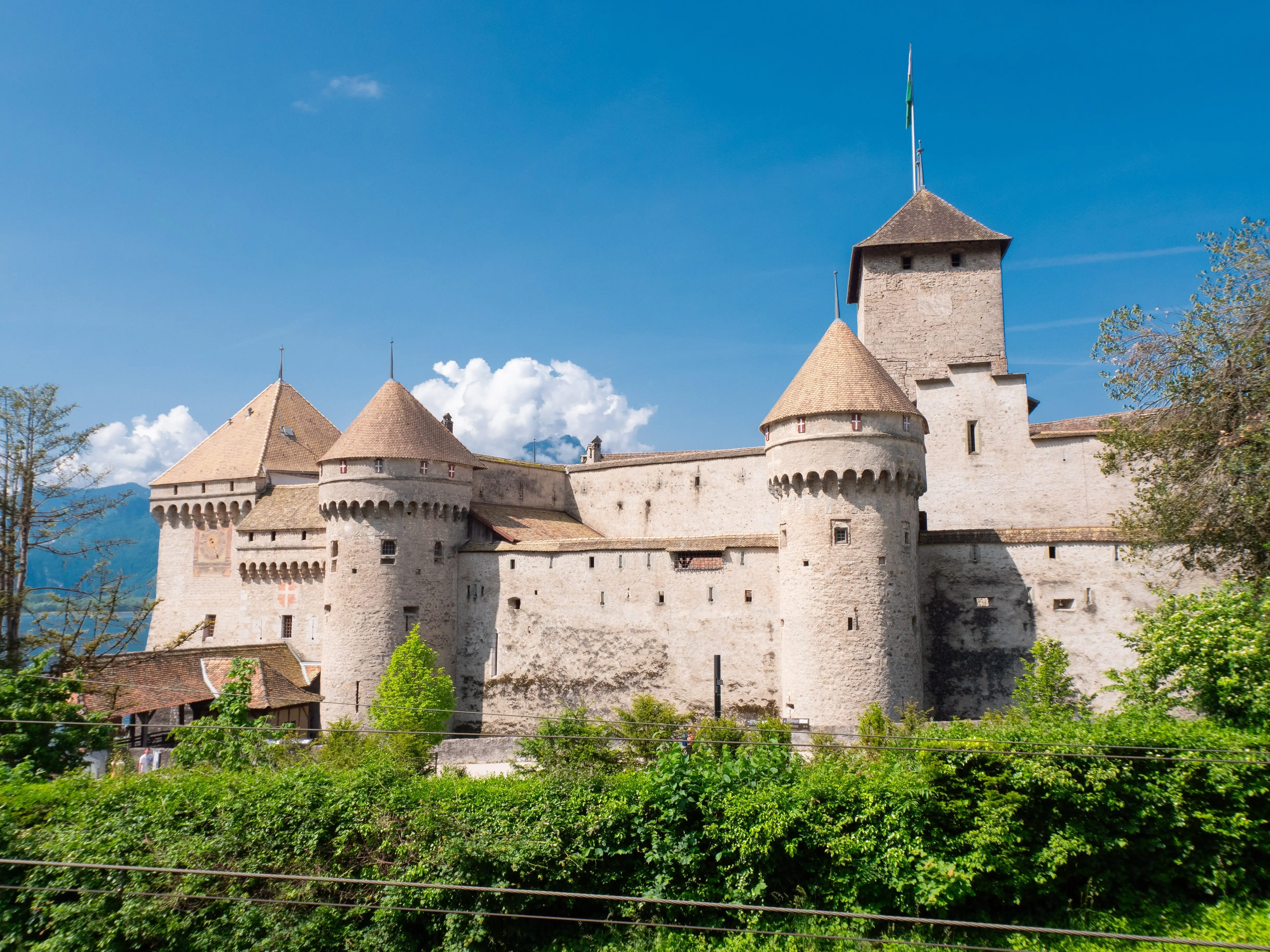 Chillon Castle in Switzerland.