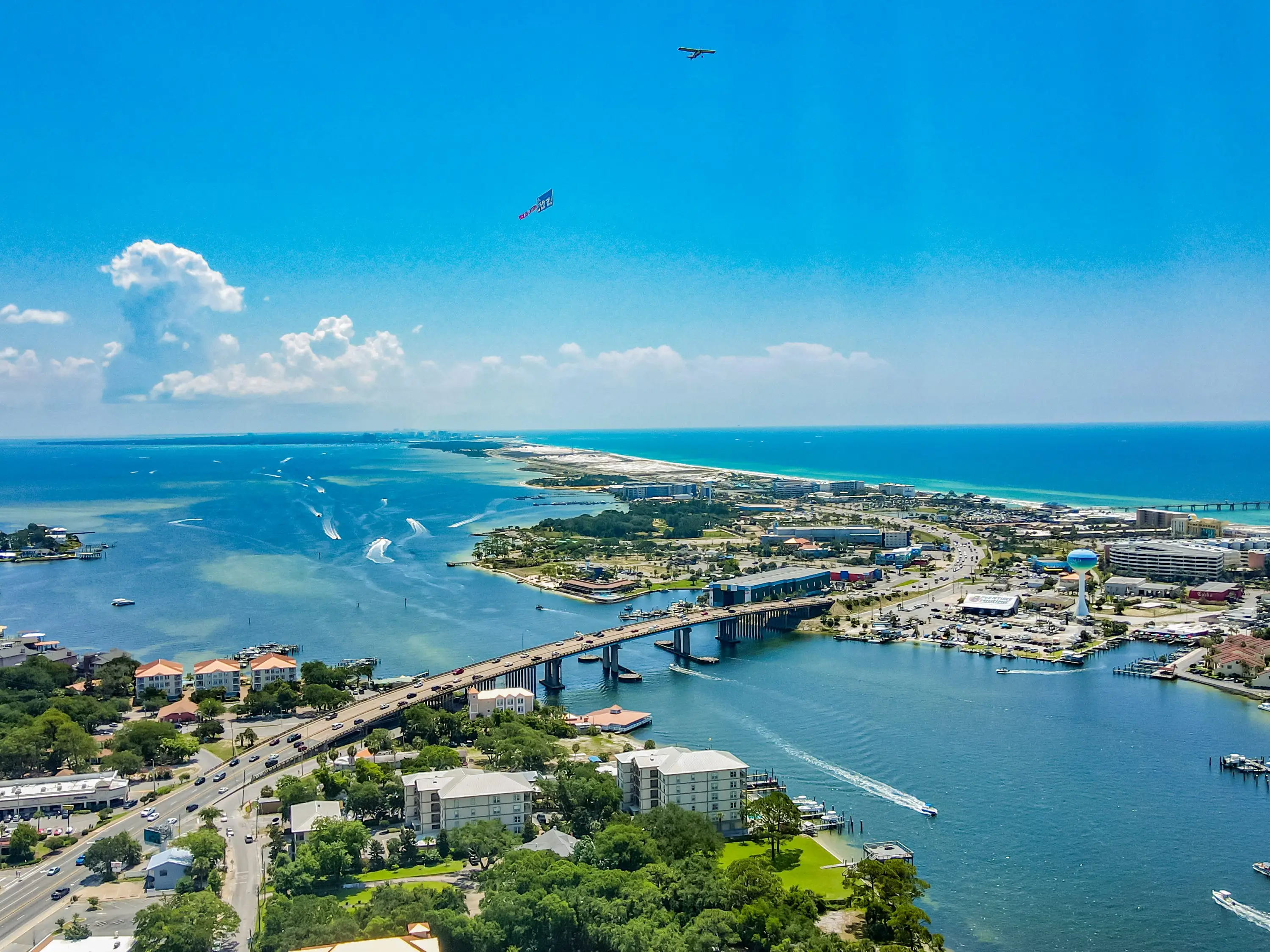 Fort Walton Beach shots by Drone July 2022