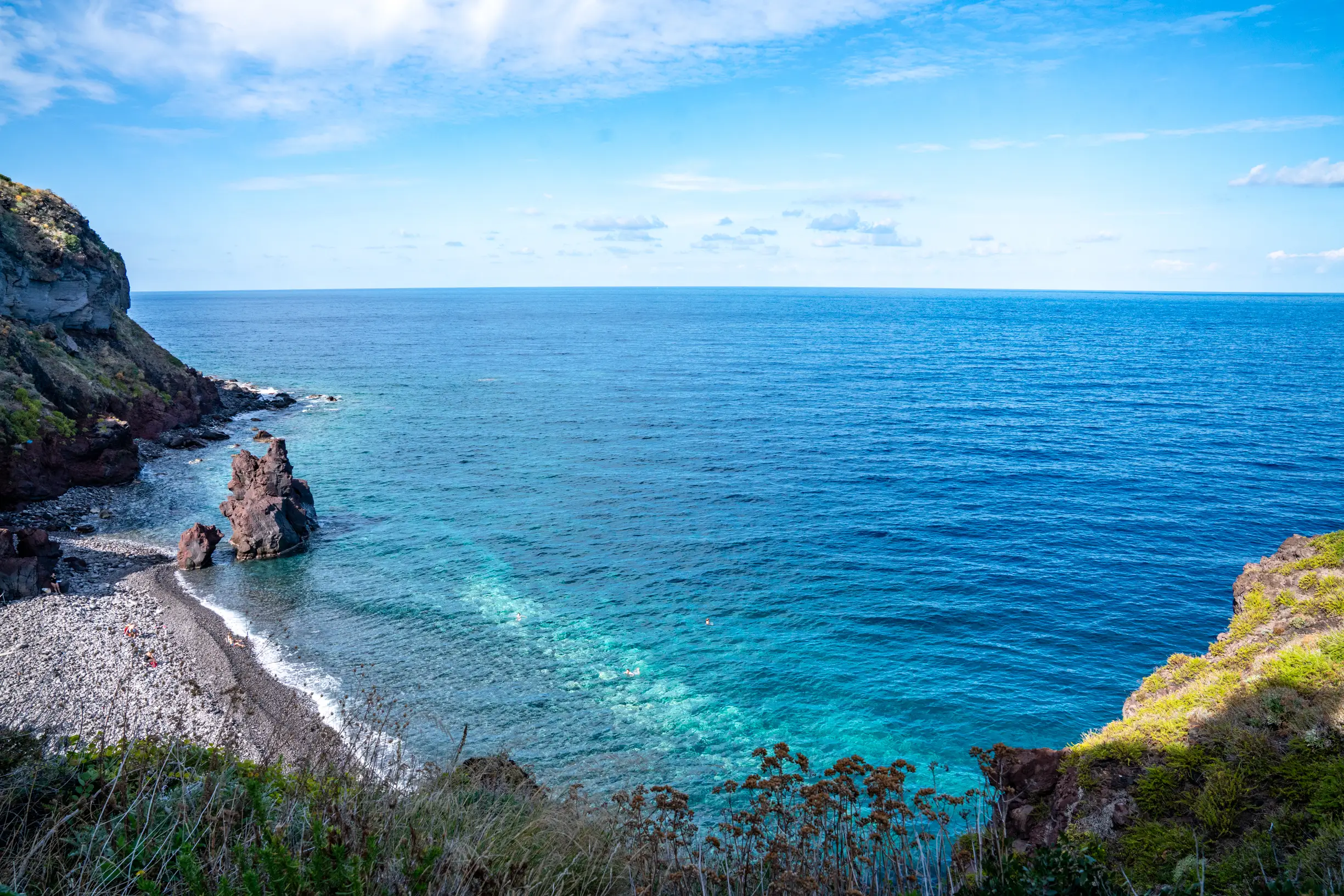 Salina Beach in Italy
