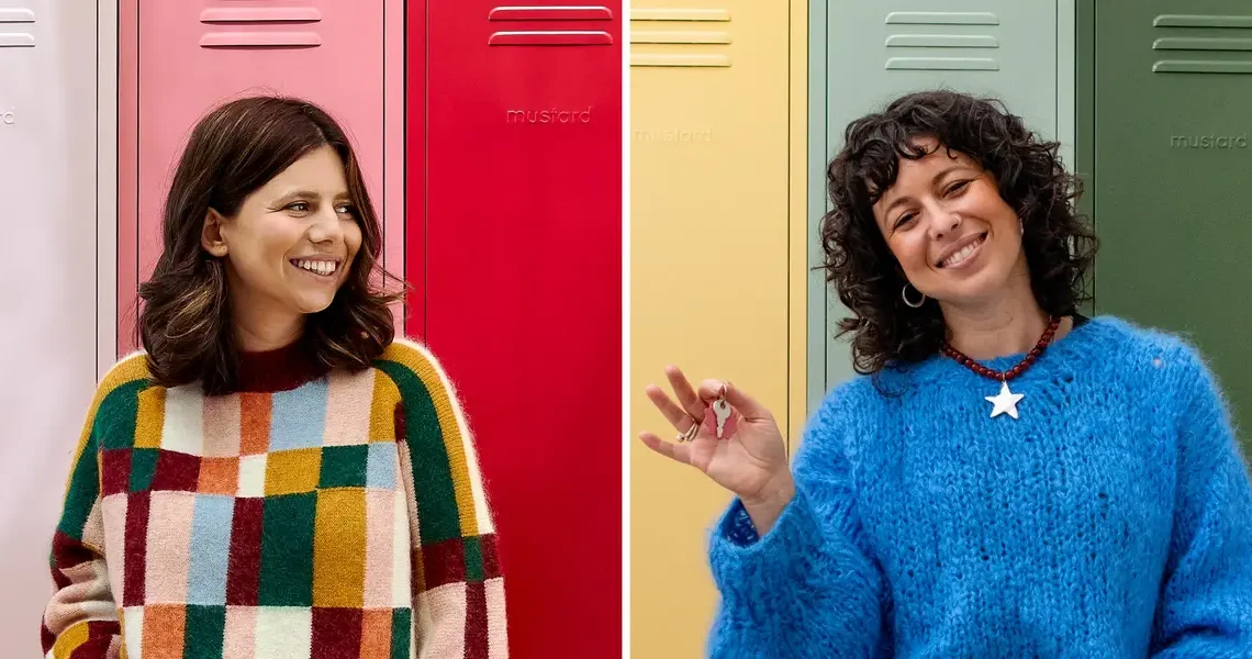 How 2 sisters turned a love of vintage lockers into an eight-figure business