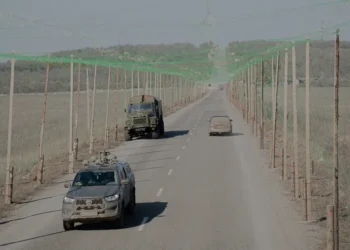 Ukraine lined its roads with enough anti-drone netting this year to cover the length of Florida