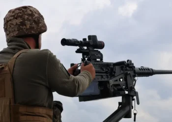 Why a Ukrainian mobile air defense unit isn’t ready to give up its nearly century-old machine gun