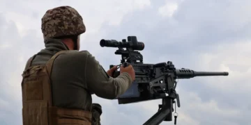 Why a Ukrainian mobile air defense unit isn’t ready to give up its nearly century-old machine gun