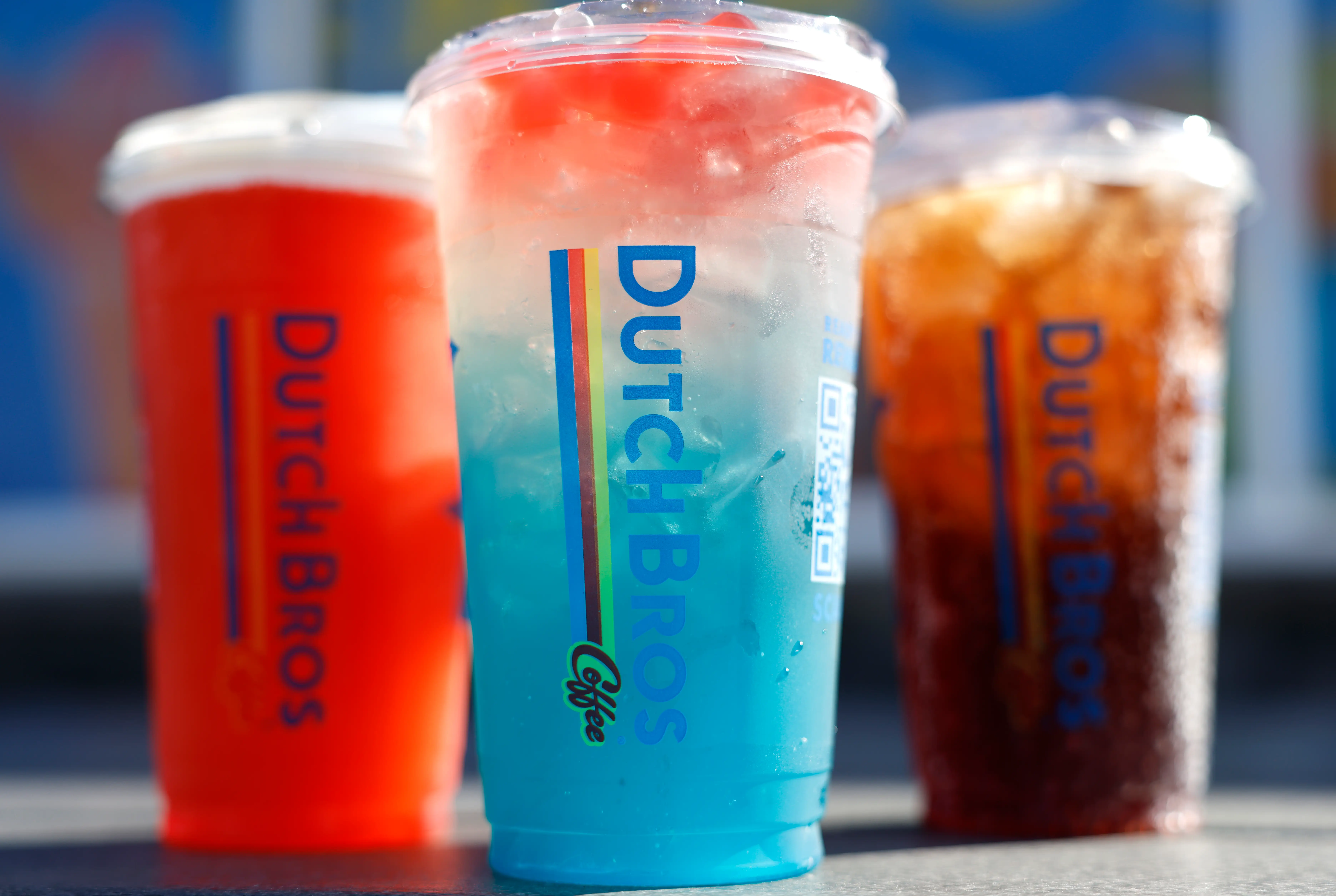 Dutch Bros Myst Energy Refresher drinks
