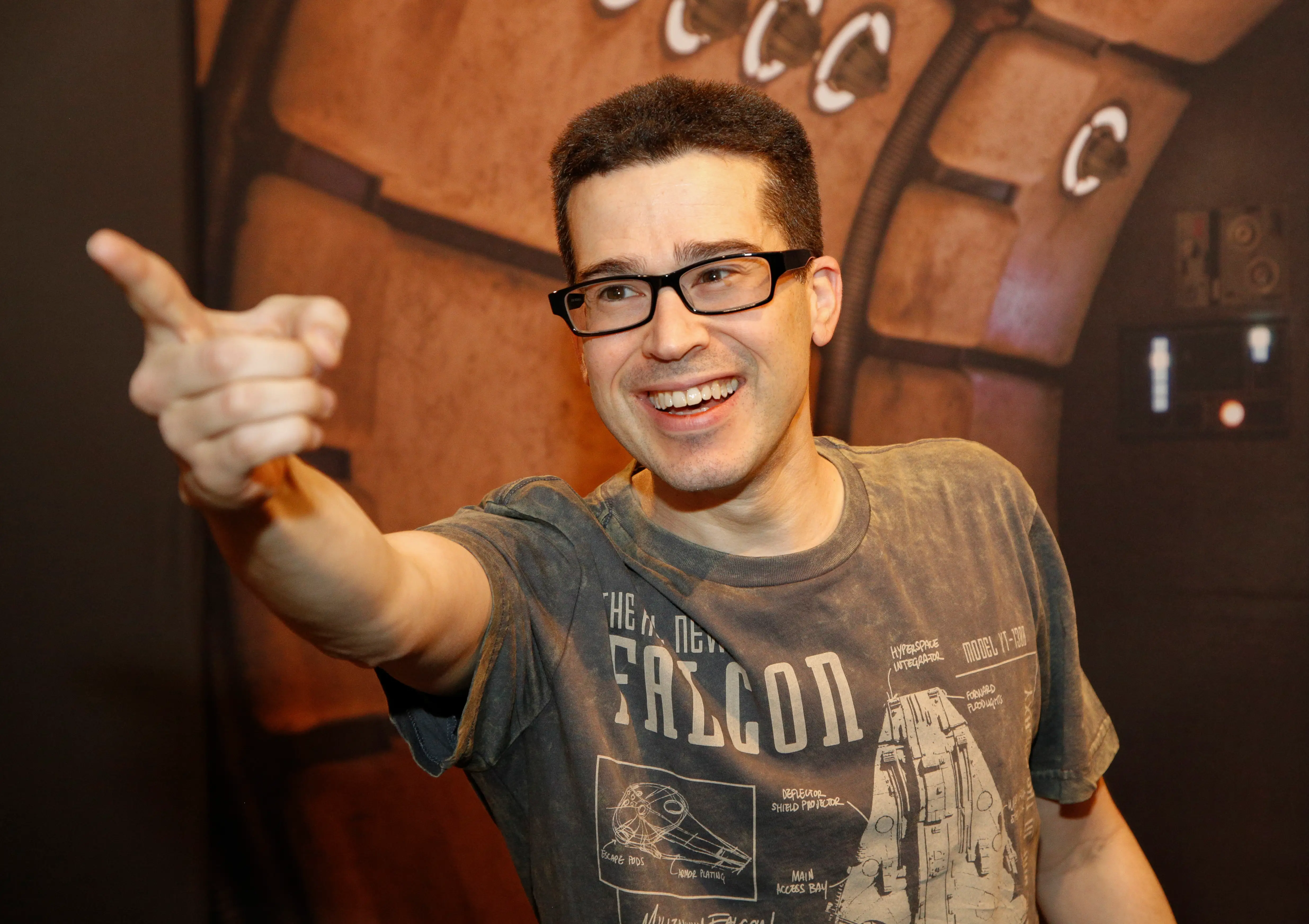MAY 04: Geek culture expert Chris Pirillo attends the #RoarForChange celebration at Disney store on May 4, 2018 in San Francisco, California. (Photo by Kimberly White/Getty Images for Disney)