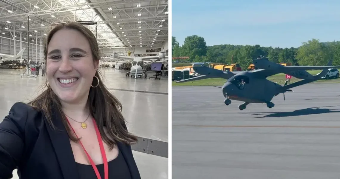 I saw a futuristic electric air taxi that costs $28 an hour to fly. Meet the Alia 250.