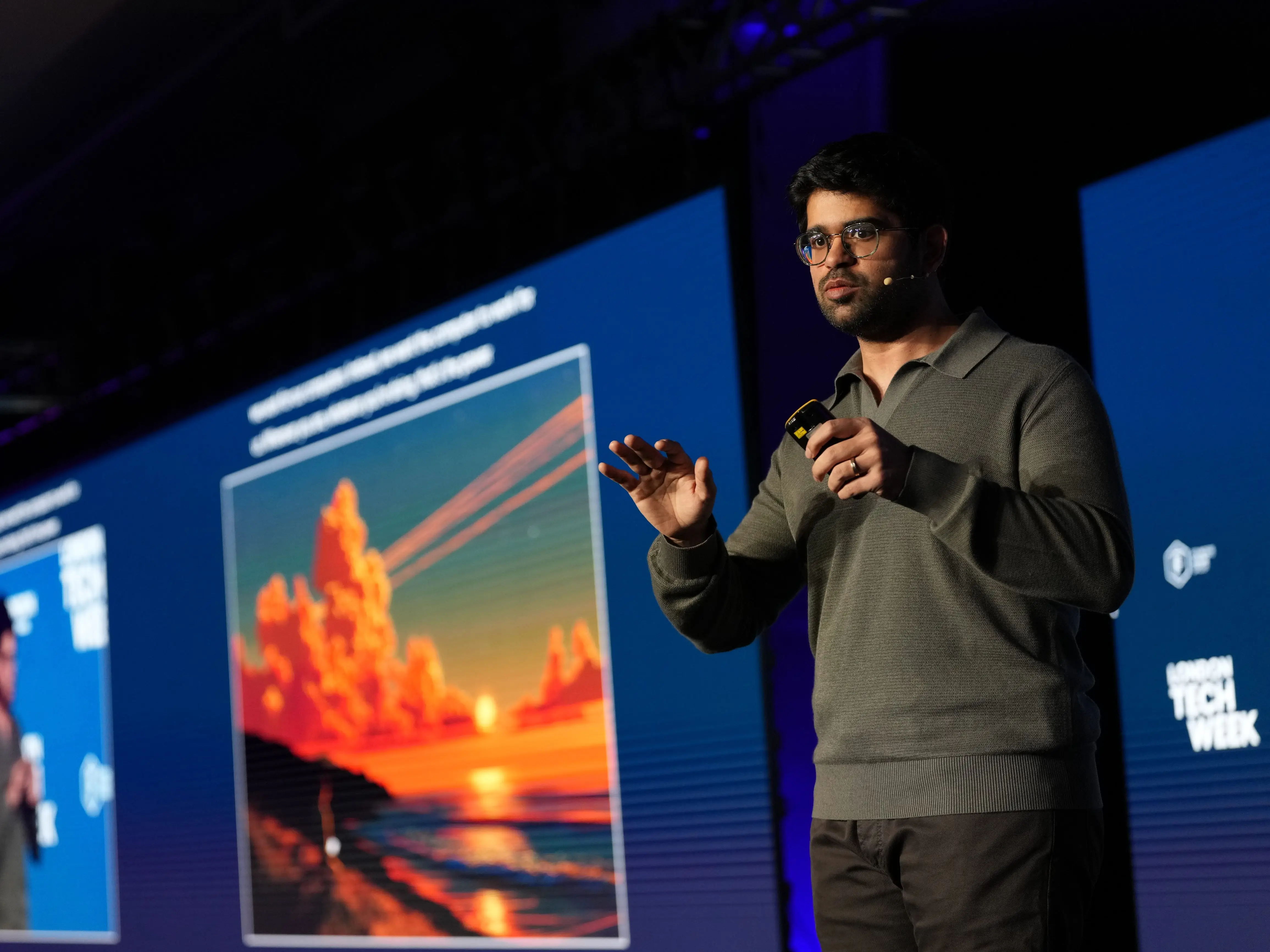 Aravind Srinivas, chief executive officer of Perplexity AI