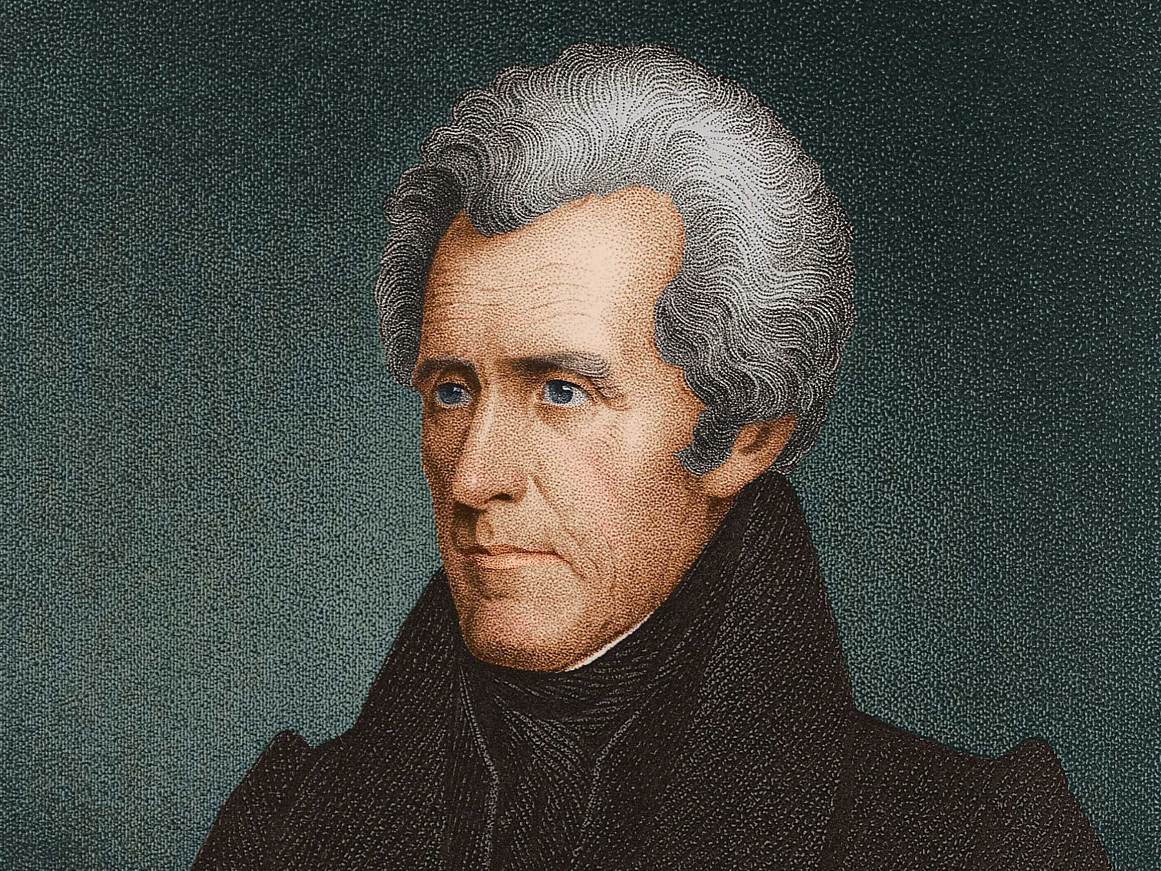 Andrew Jackson portrait painting