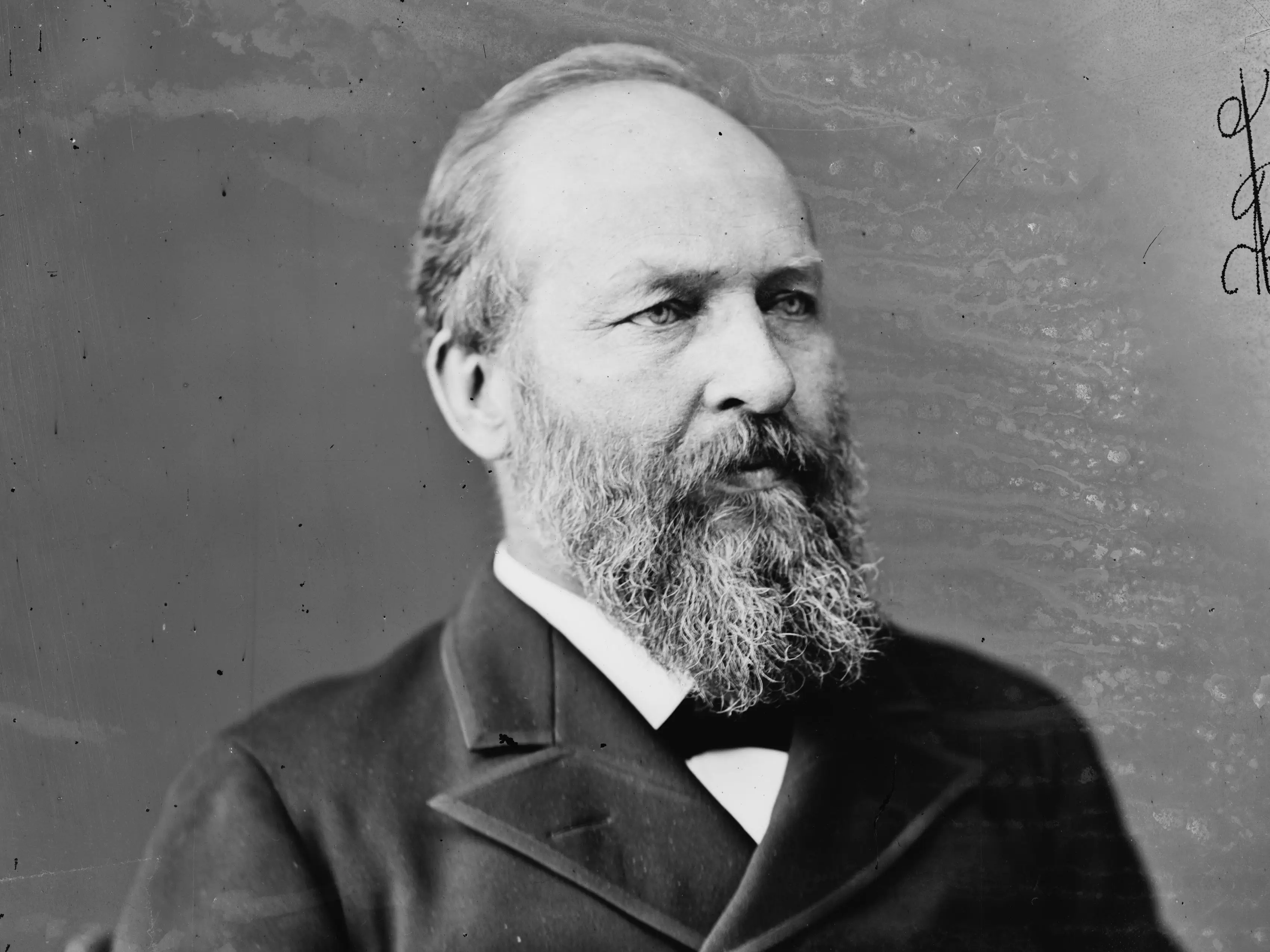 James A Garfield portrait