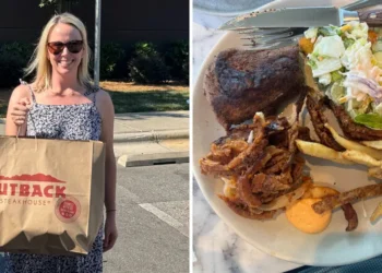 Our family of 4 tried Outback Steakhouse’s $55 family-style meal deal. It felt like a steal for a steak dinner at home.