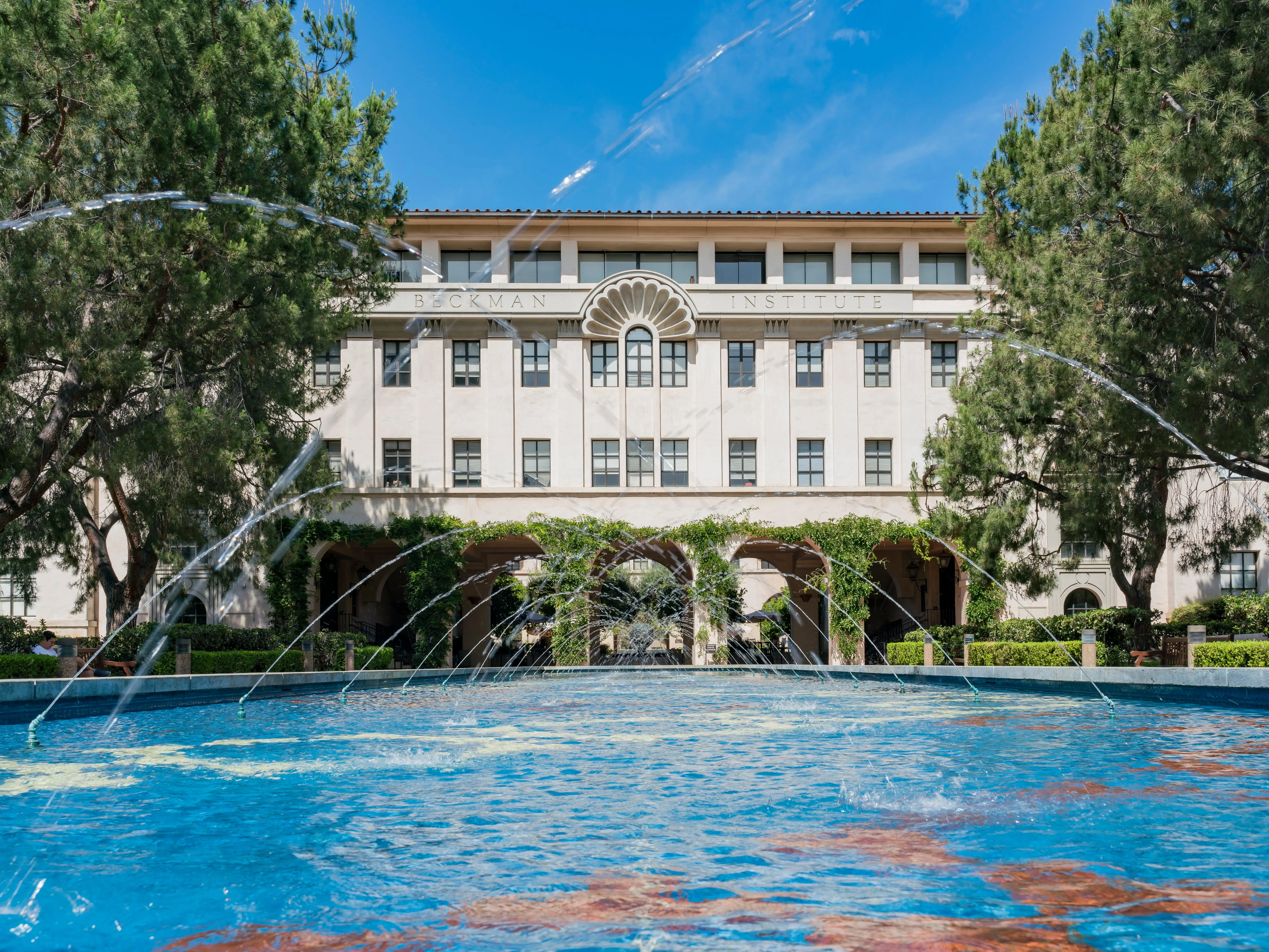Los Angeles, JUL 21: Exterior view of the Beckman Institute in Caltech on JUL 21, 2018 at Los Angeles, California